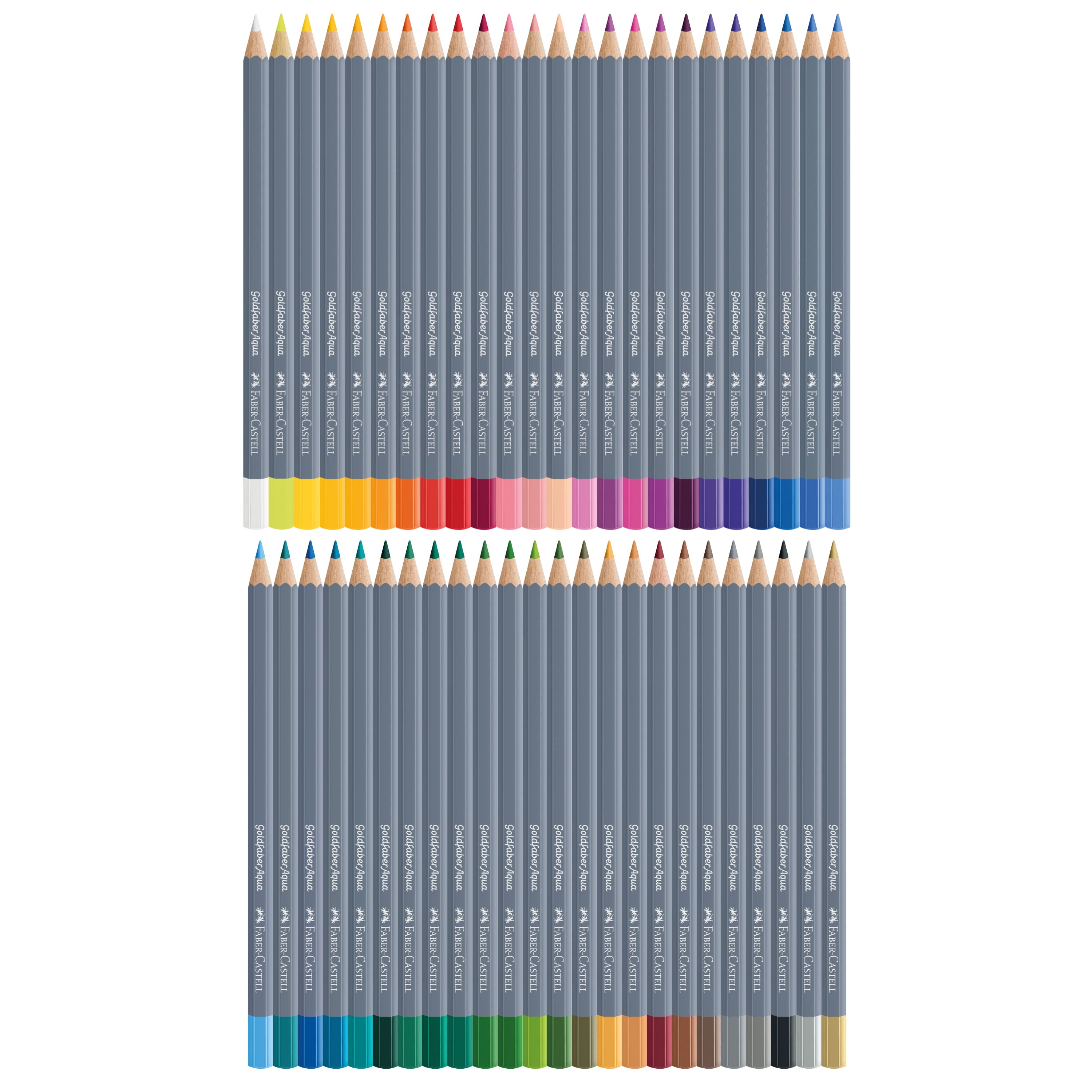 Faber-Castell&#xAE; Goldfaber Aqua 48 Color Watercolor Pencil Set