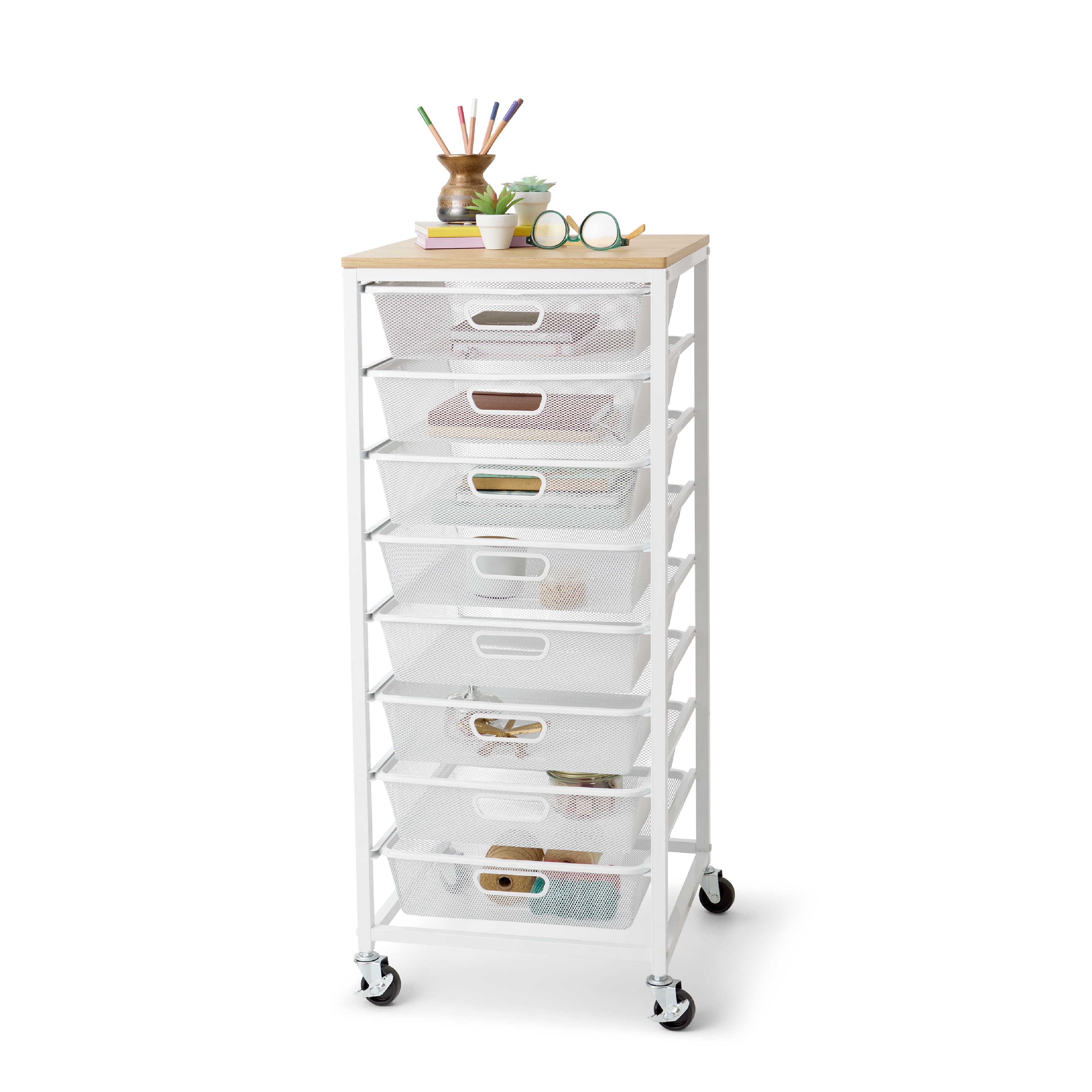 Metro 8-Drawer Rolling Cart by Simply Tidy&#xAE;