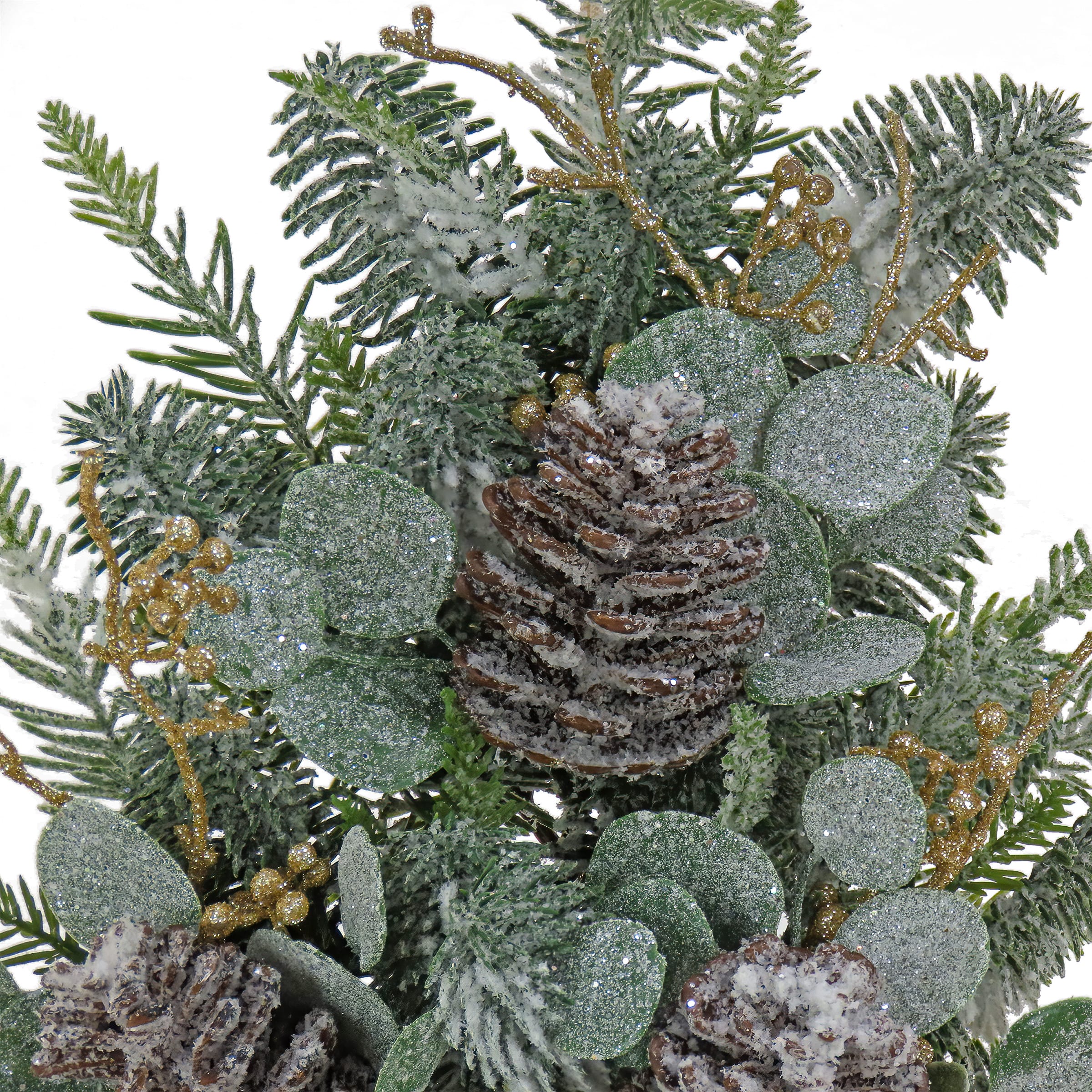 Glitter Frosted Pine & Eucalyptus Spray