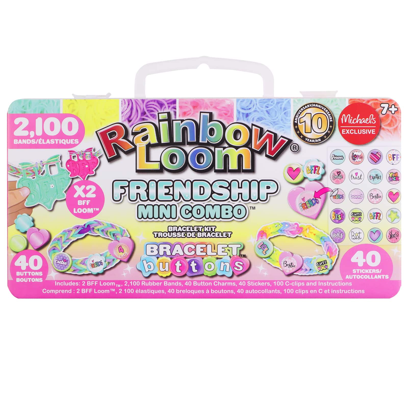 Rainbow Loom Friendship Mini Combo Bracelet Kit Jewelry Looms rainbow-loom-friendship-mini-combo-bracelet-kit-jewelry-looms