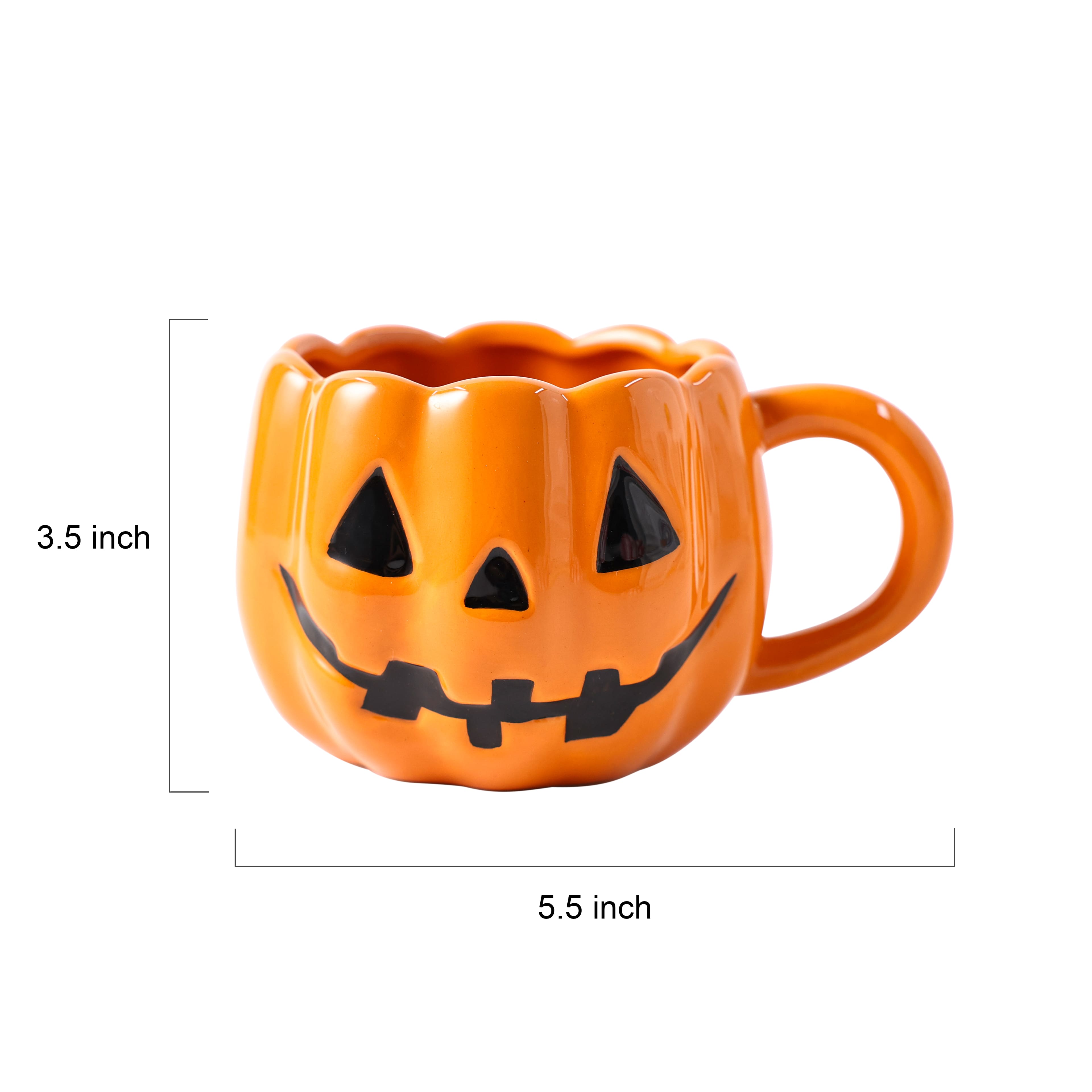 17oz. Jack-o'-Lantern Ceramic Mug by Ashland®