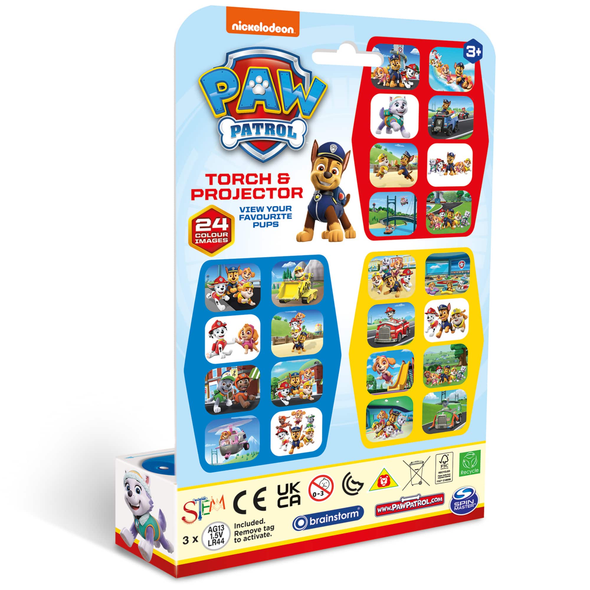 Brainstorm Toys PAW Patrol Children's Flashlight & Projector