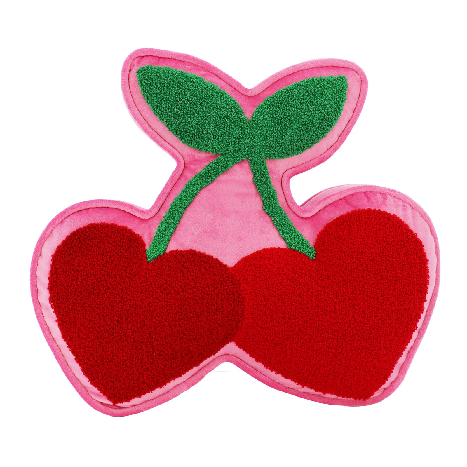 14" x 13" Cherry Heart Throw Pillow by Celebrate It™