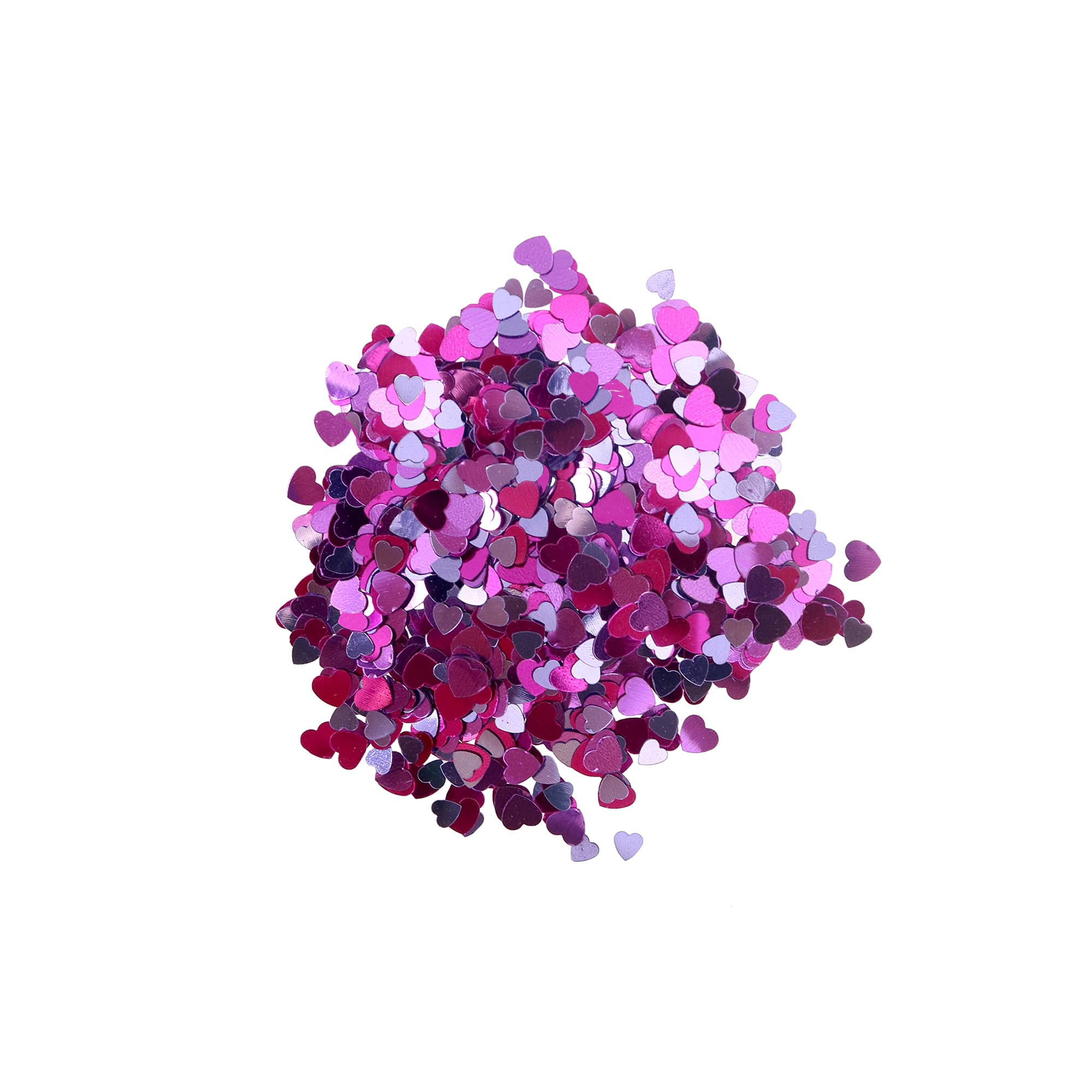 Pink &#x26; Purple Heart Shaped Glitter by Creatology&#x2122;