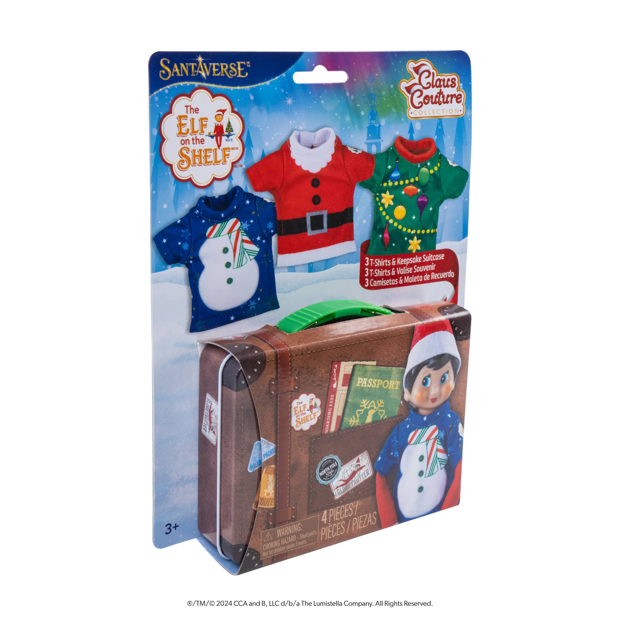 Elf on the Shelf&#xAE; Claus Couture Collection&#xAE; Sweet Treats Tees Toy Accessories