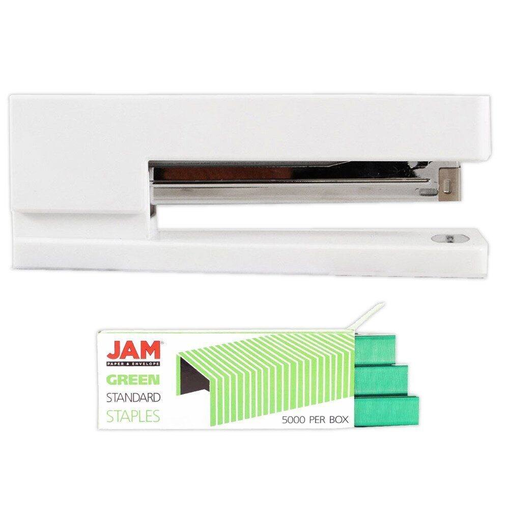 JAM Paper Desk Stapler &#x26; Staples Set
