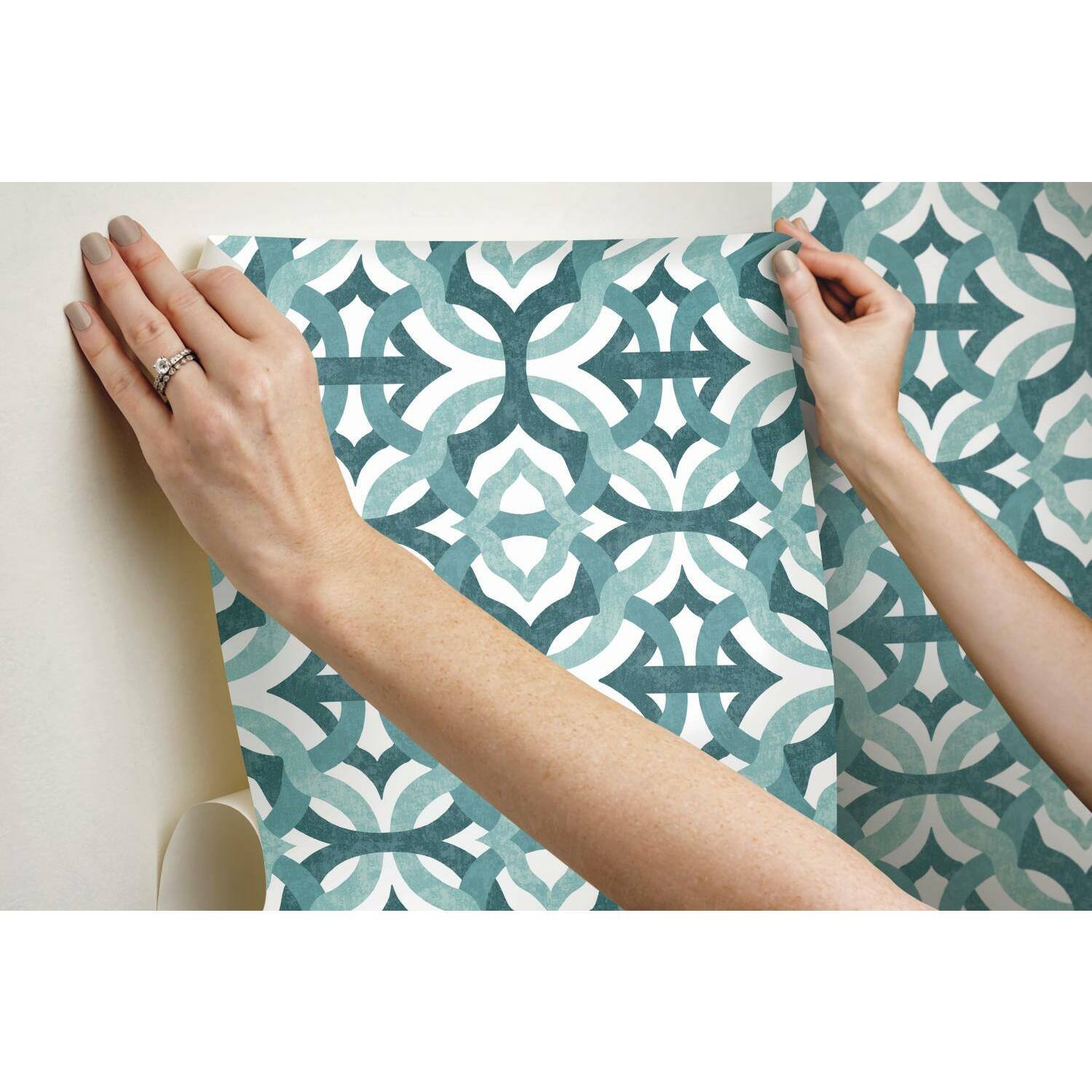 RoomMates Tipton Peel &#x26; Stick Wallpaper