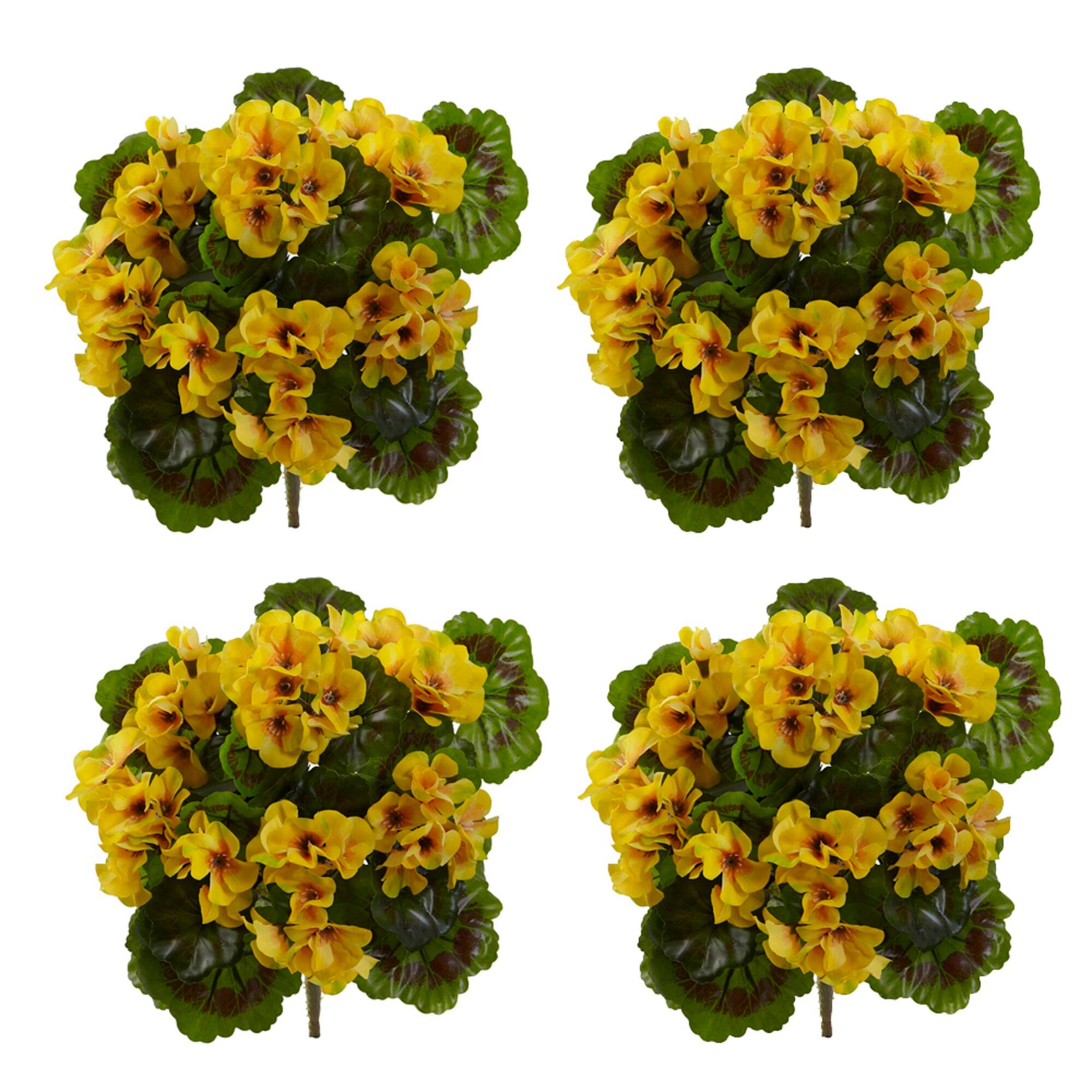 Yellow Geranium Bush, 4ct. Michaels