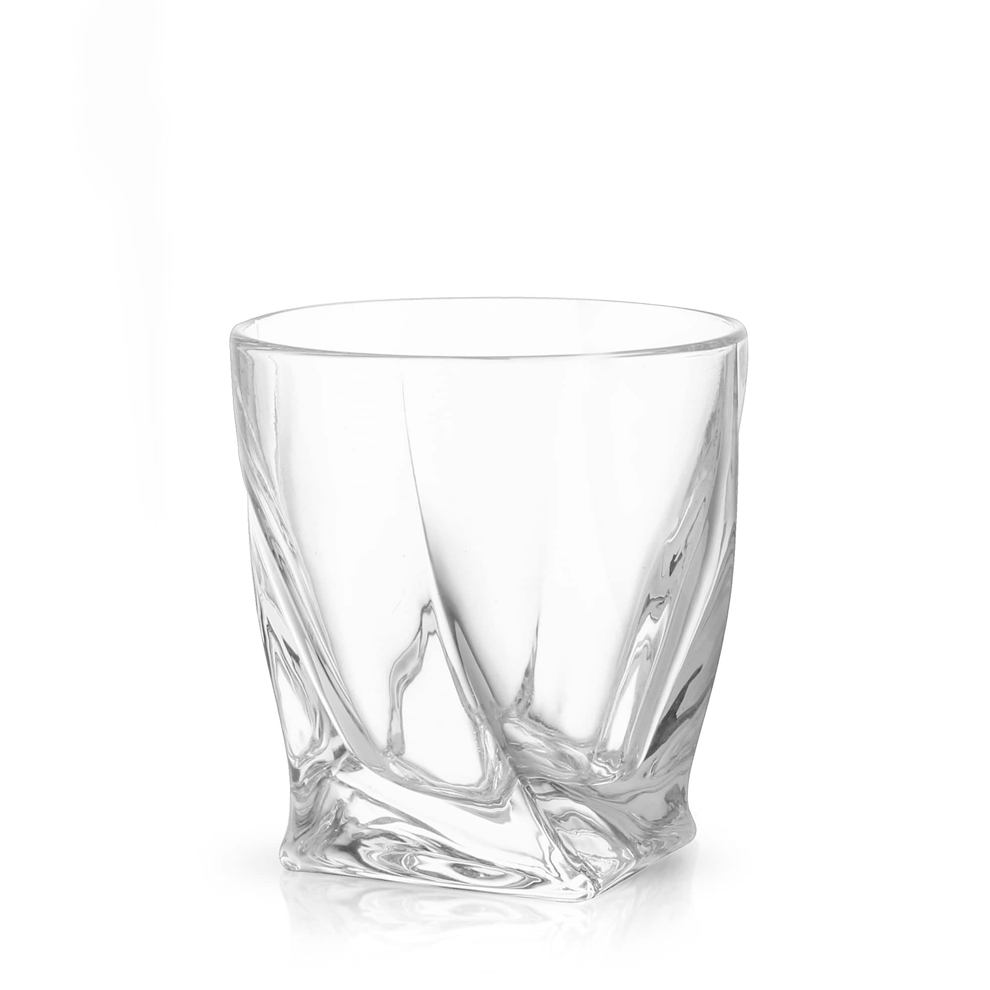 JoyJolt&#xAE; 10.8oz. Atlas Crystal Whiskey Glasses, 2ct.