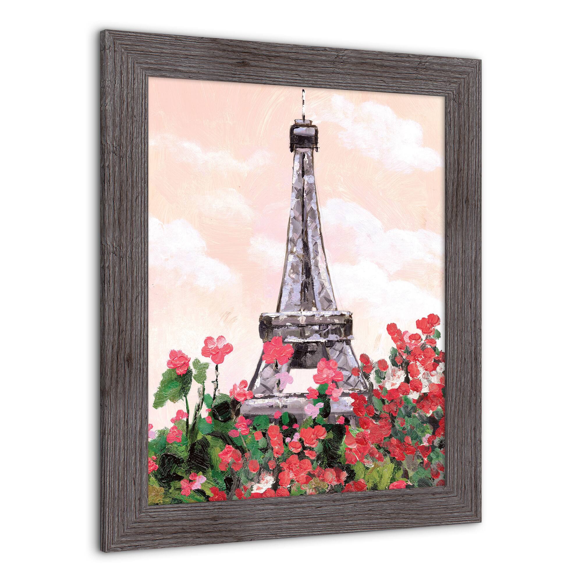Eiffel Tower Wall Print in Frame