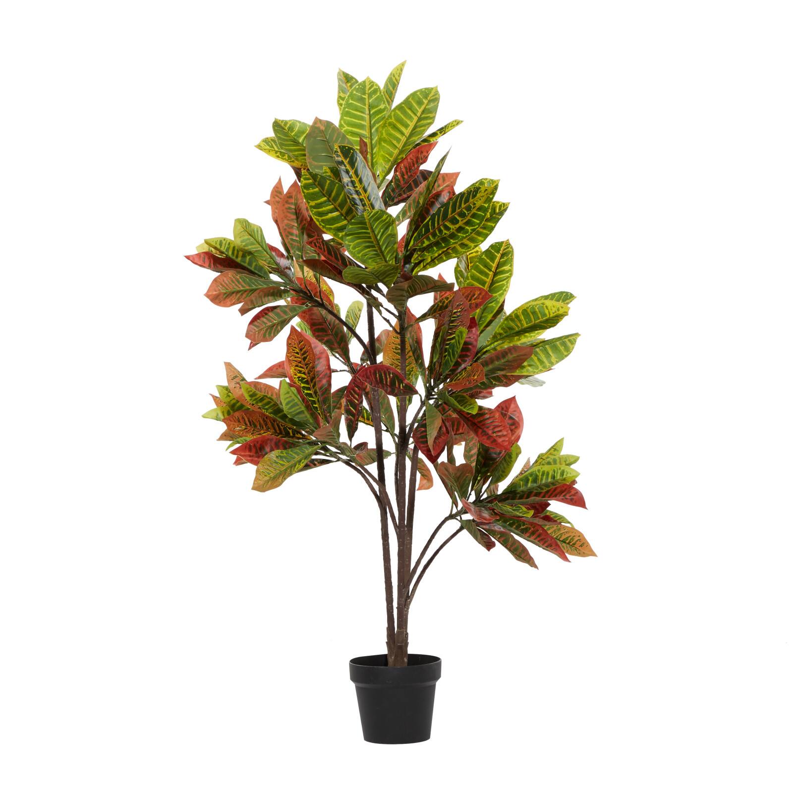 46" Potted Croton Shrub Tree