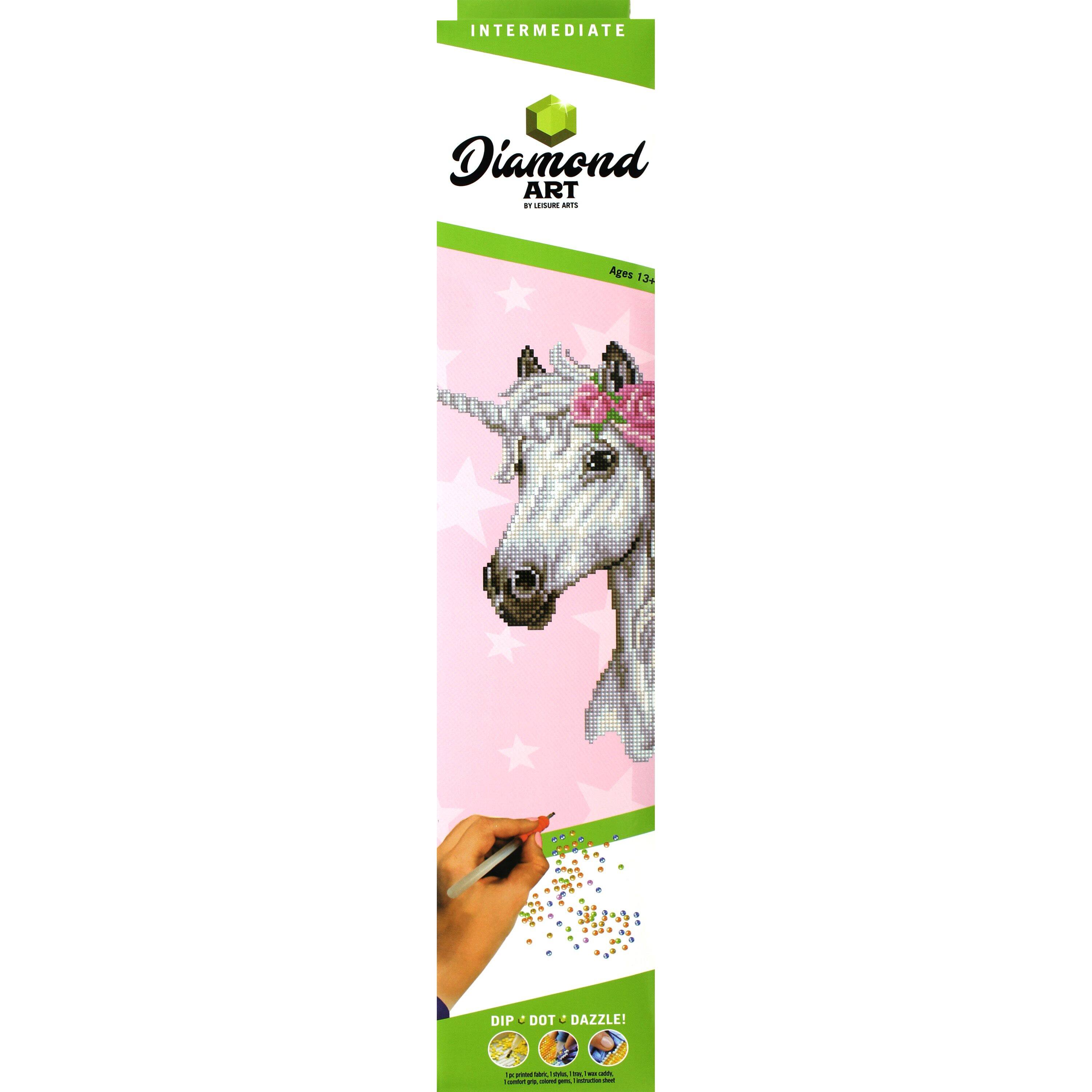 Diamond Art Intermediate Unicorn Kit