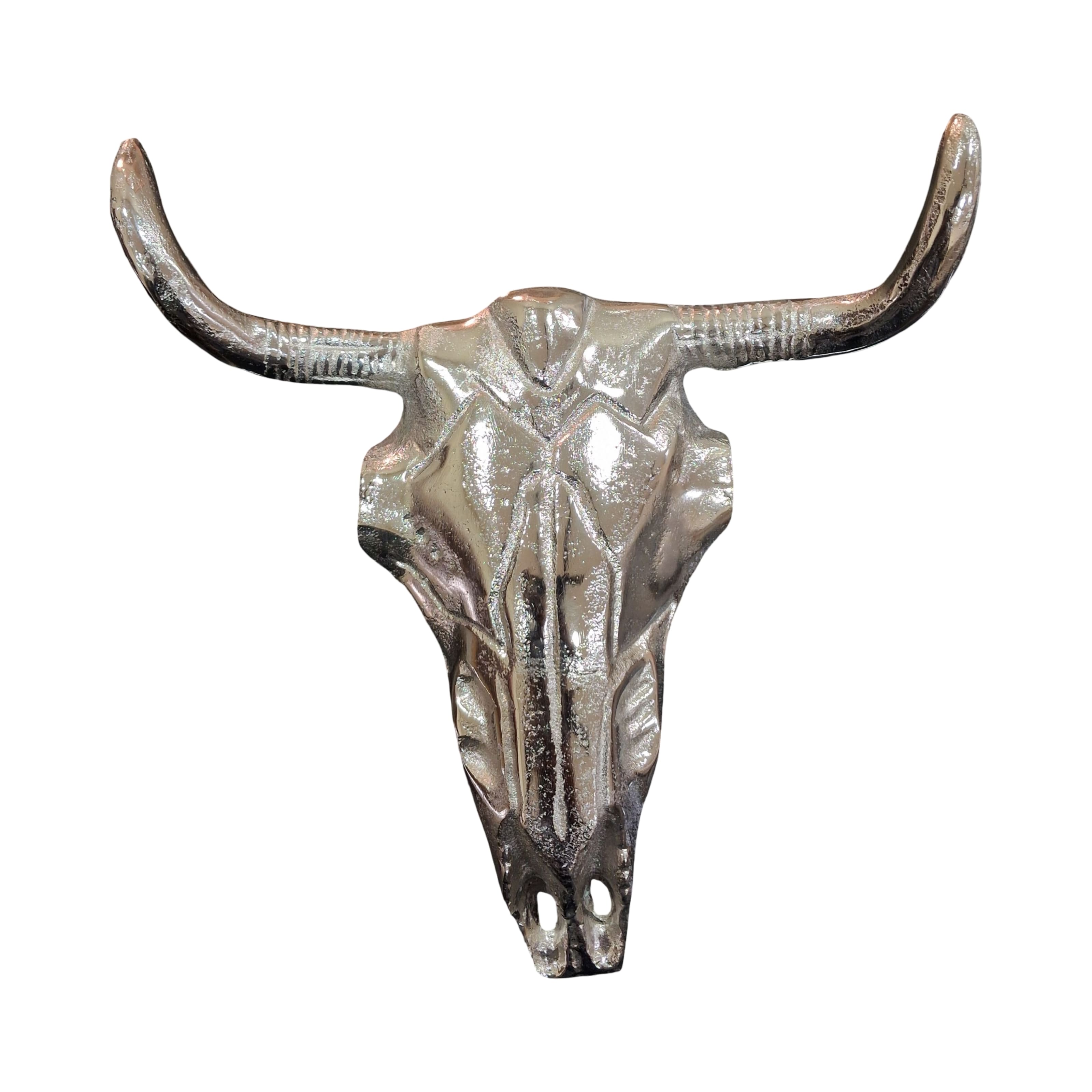 12" Cow Skull Metal Wall Décor by Ashland®