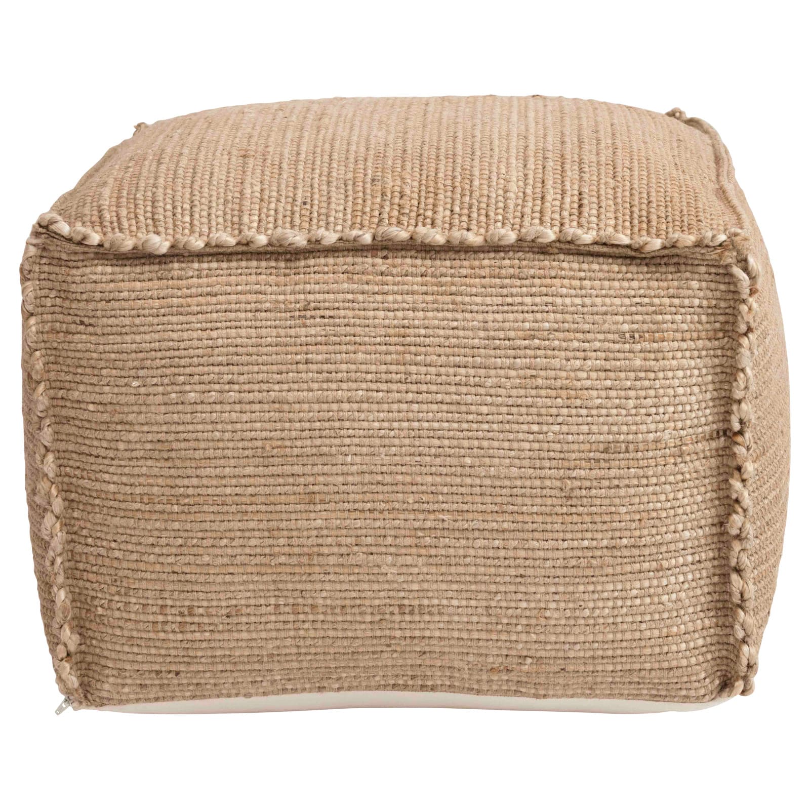 Hello Honey&#xAE; 24&#x22; Handwoven Jute Pouf