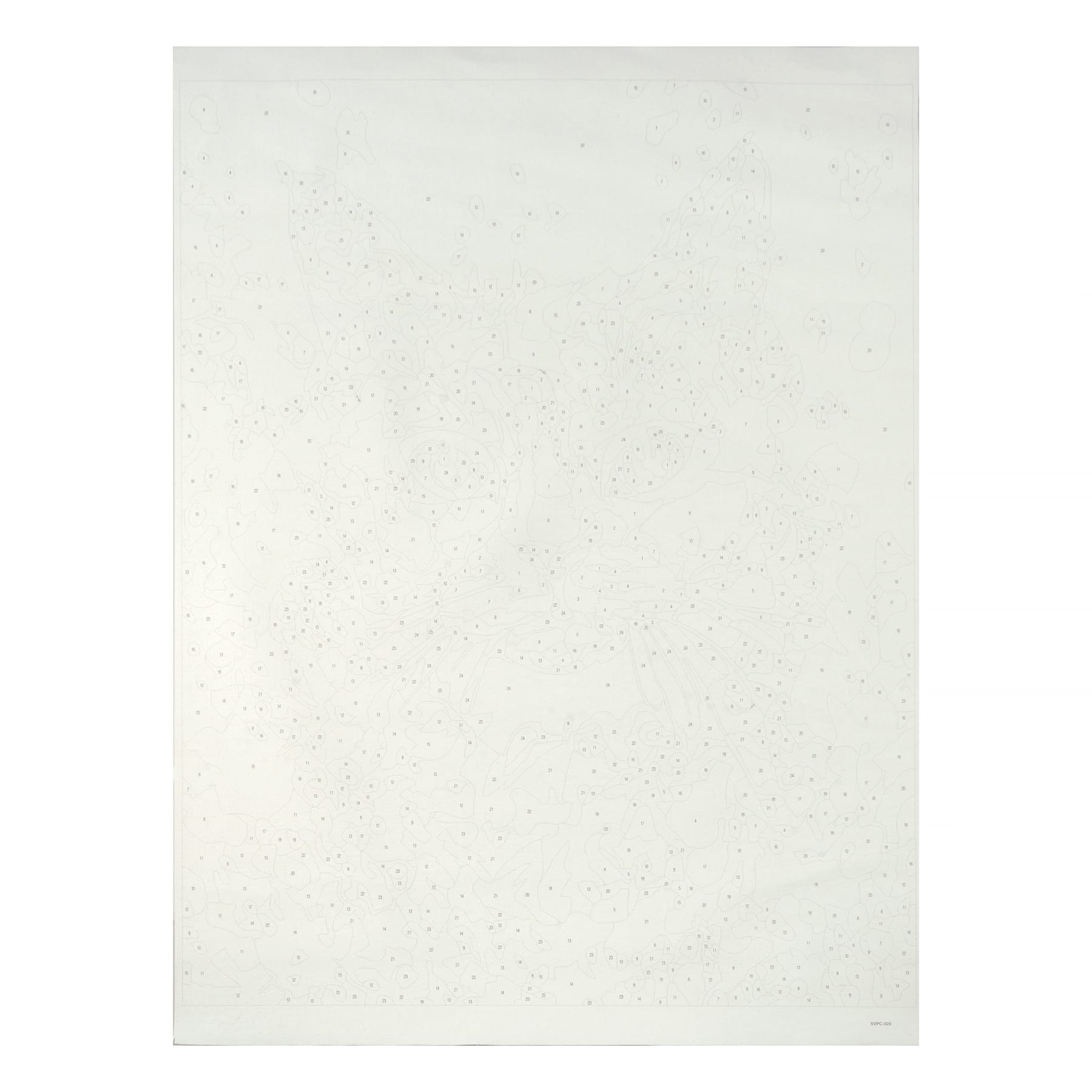 16" x 20" Pop Cat Paint-by-Number Kit with Wood Display Hanger by Artist's Loft®