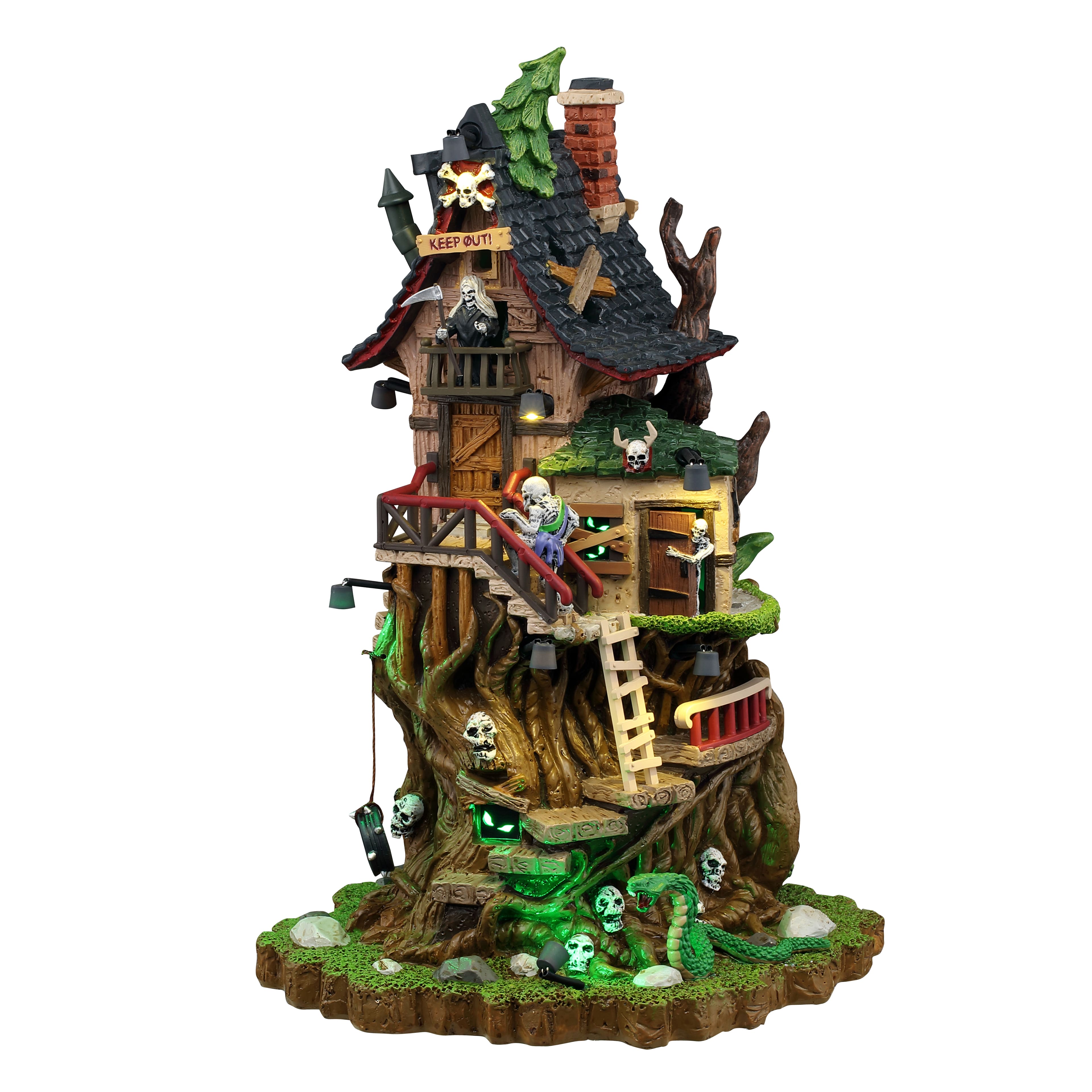 Lemax&#xAE; Spooky Town&#xAE; Petrified Forest Tree House