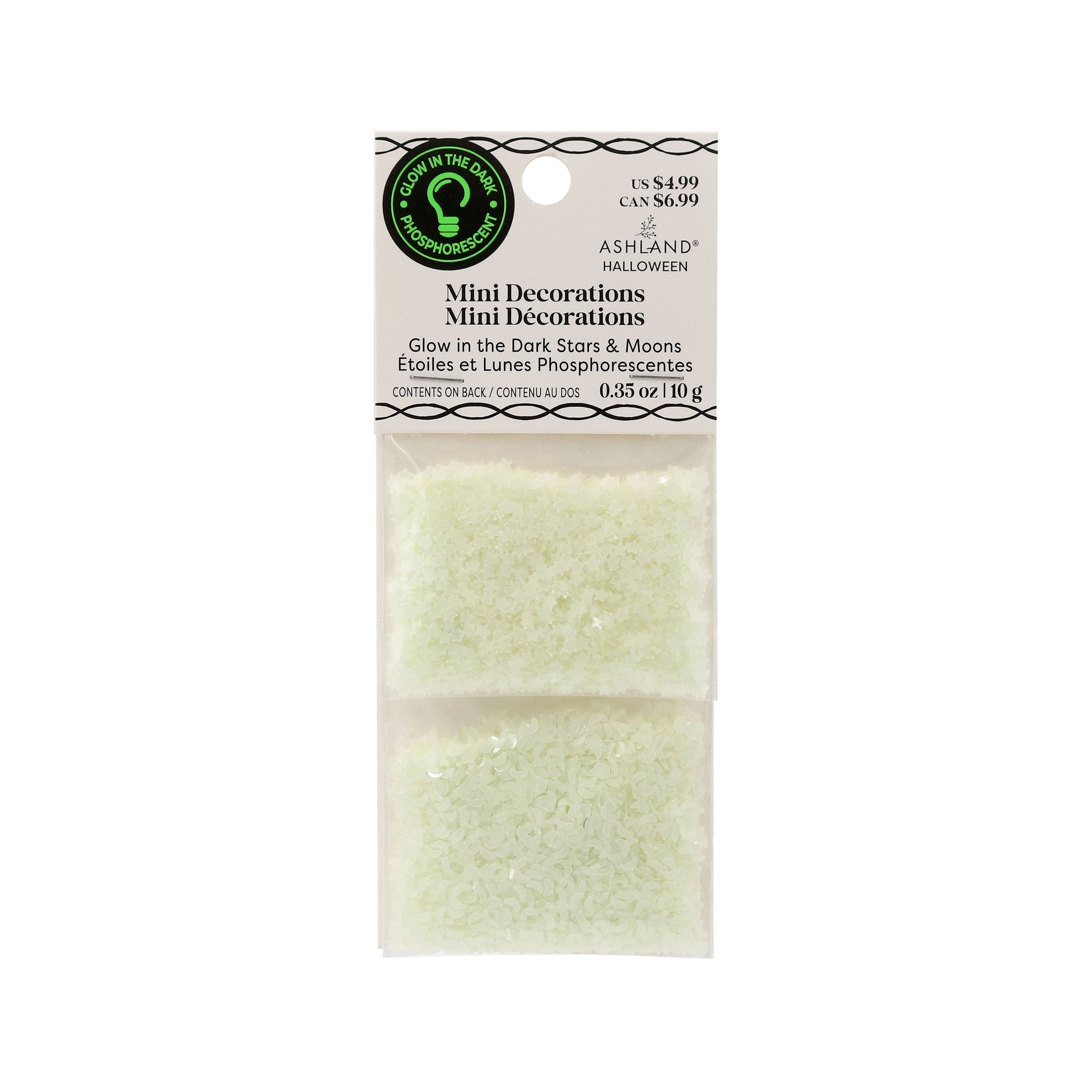 Mini Glow-In-The-Dark Stars &#x26; Moons by Ashland&#xAE;