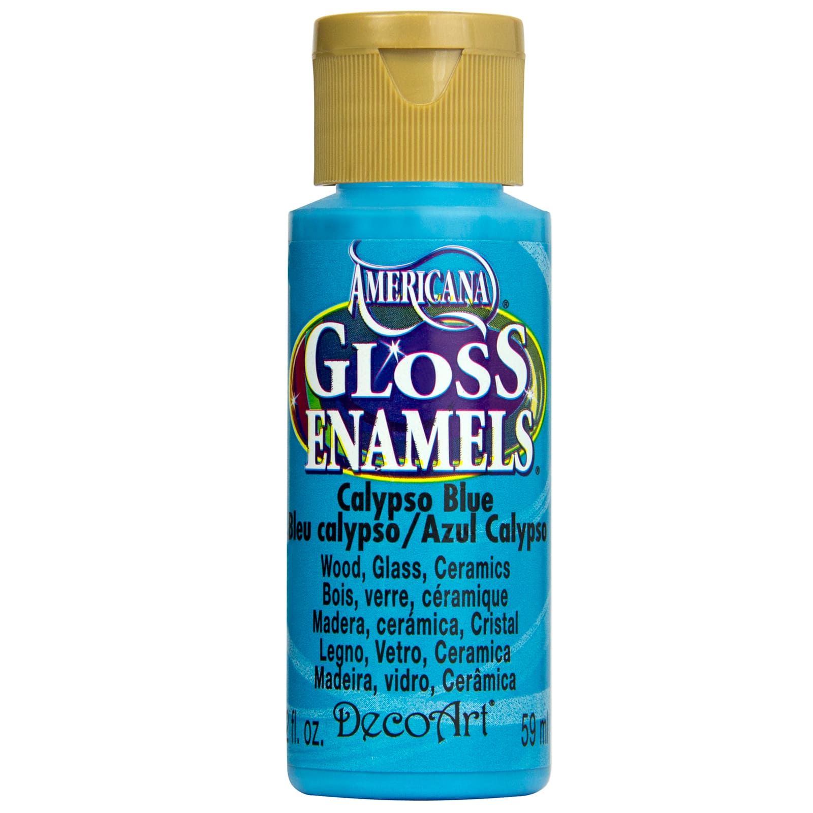 12 Pack: DecoArt® Americana® Gloss Enamels® Paint, 2oz.