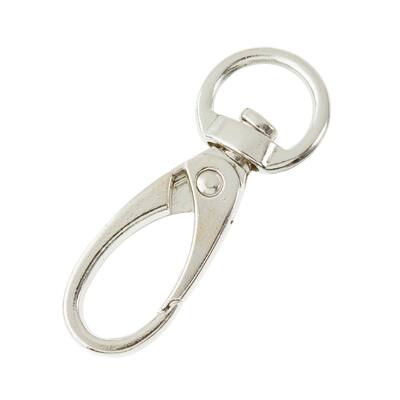 Silver Swivel Hook by Loops & Threads® image