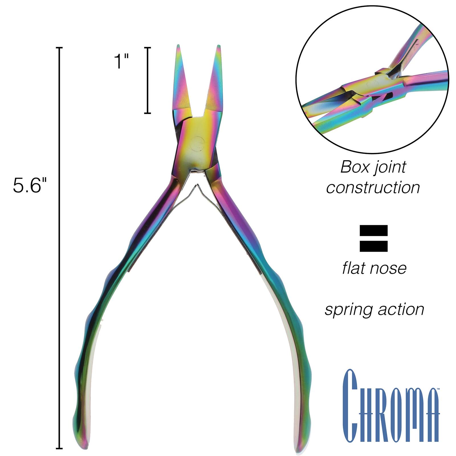 The Beadsmith® Chroma Series Flat Nose Plier