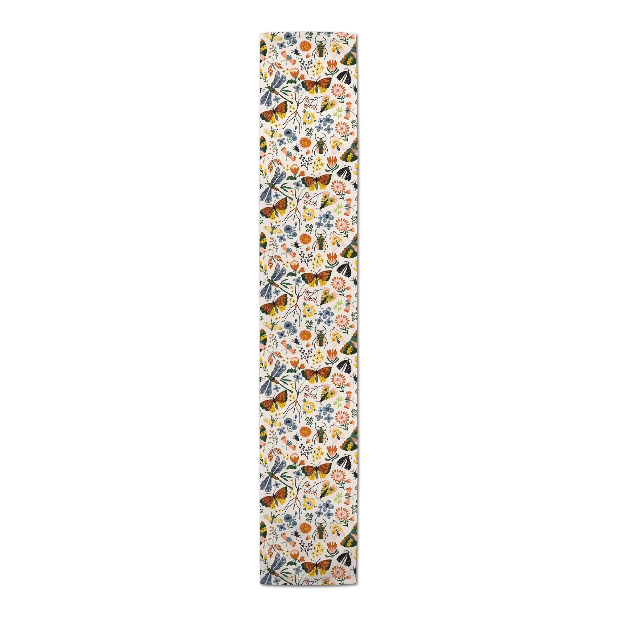 Bug Collection 16&#x22; x 90&#x22; Cotton Twill Runner