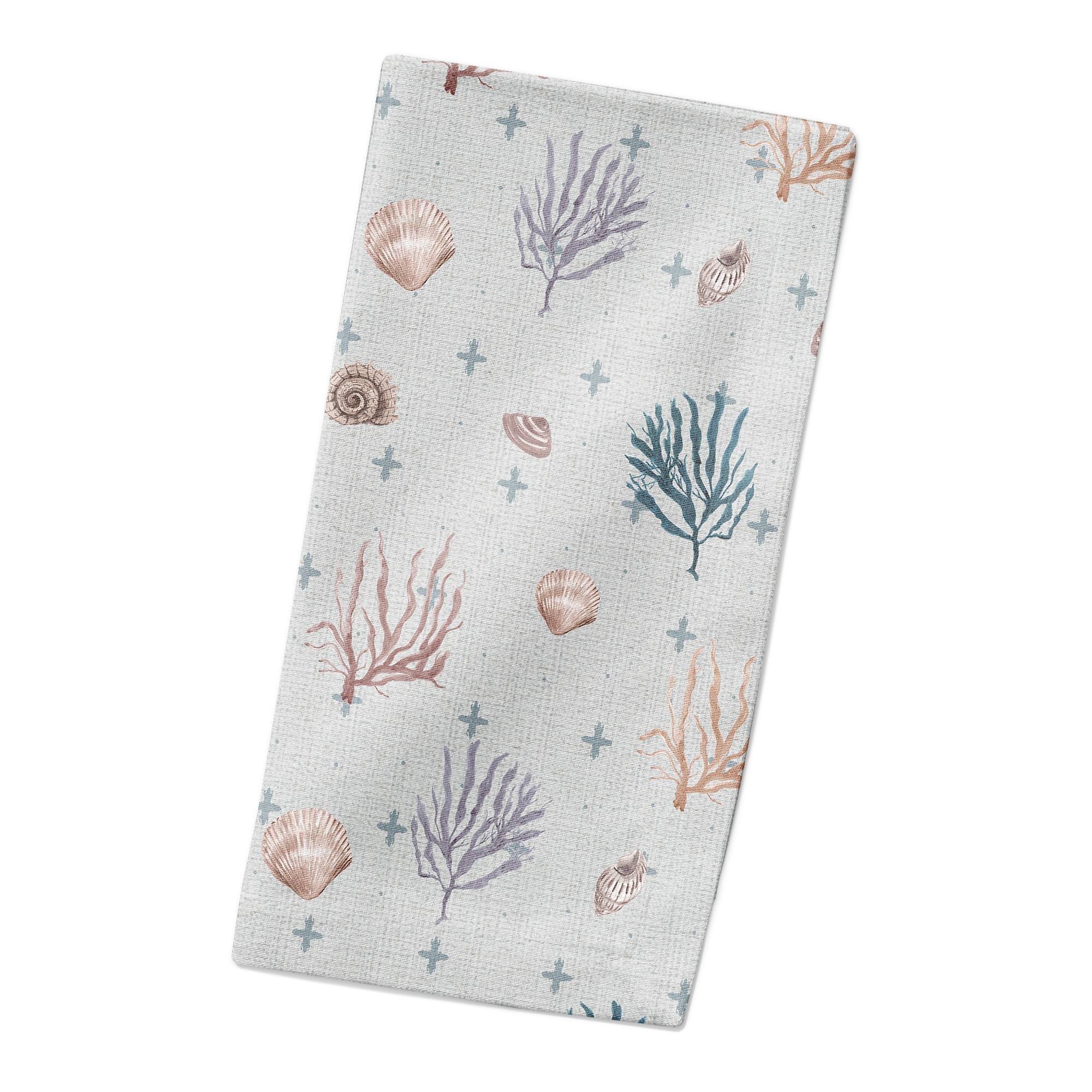 Multi Shell Coral Plus Cotton Twill Napkin