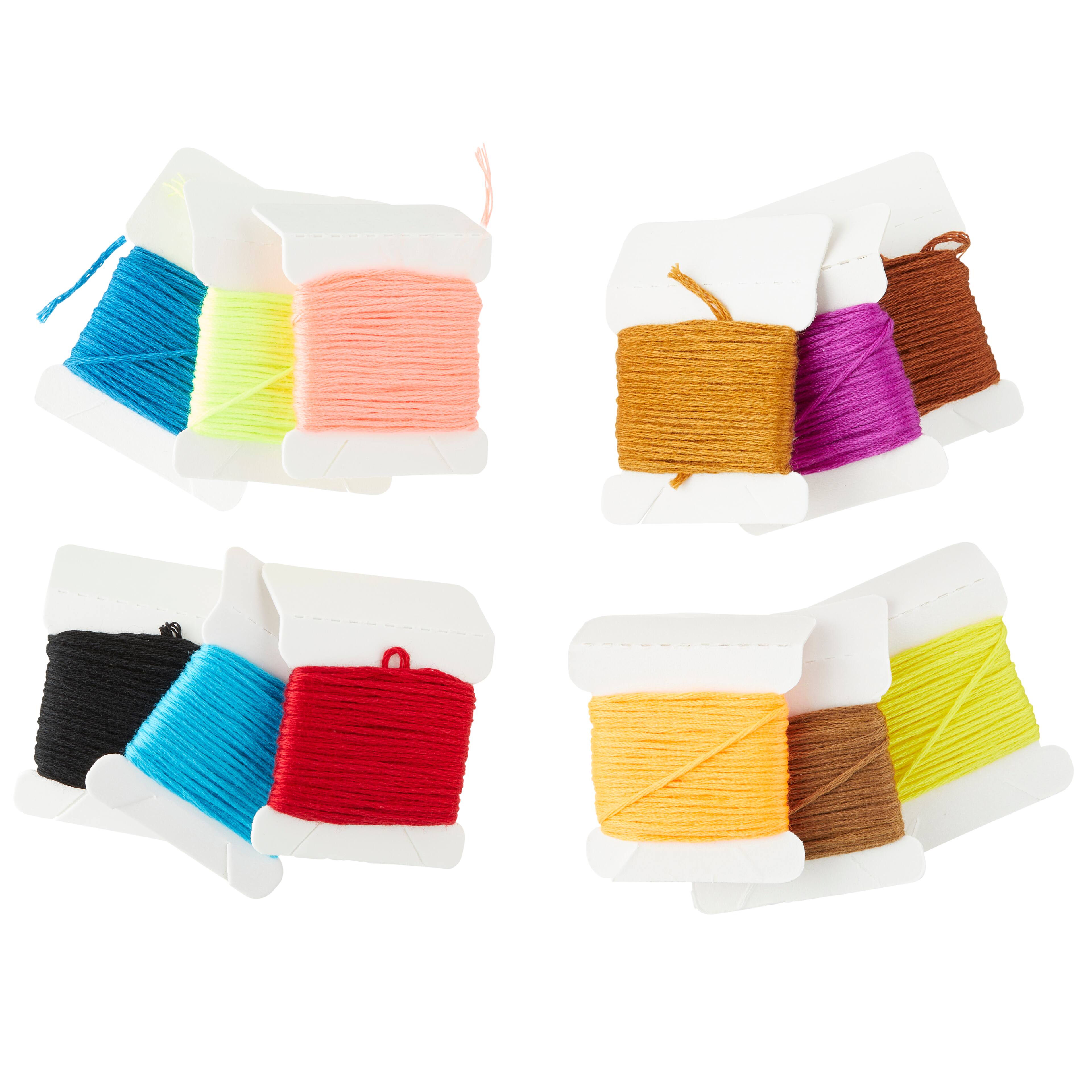 12 Pack: Embroidery Floss Organizer Kit by Loops &#x26; Threads&#xAE;