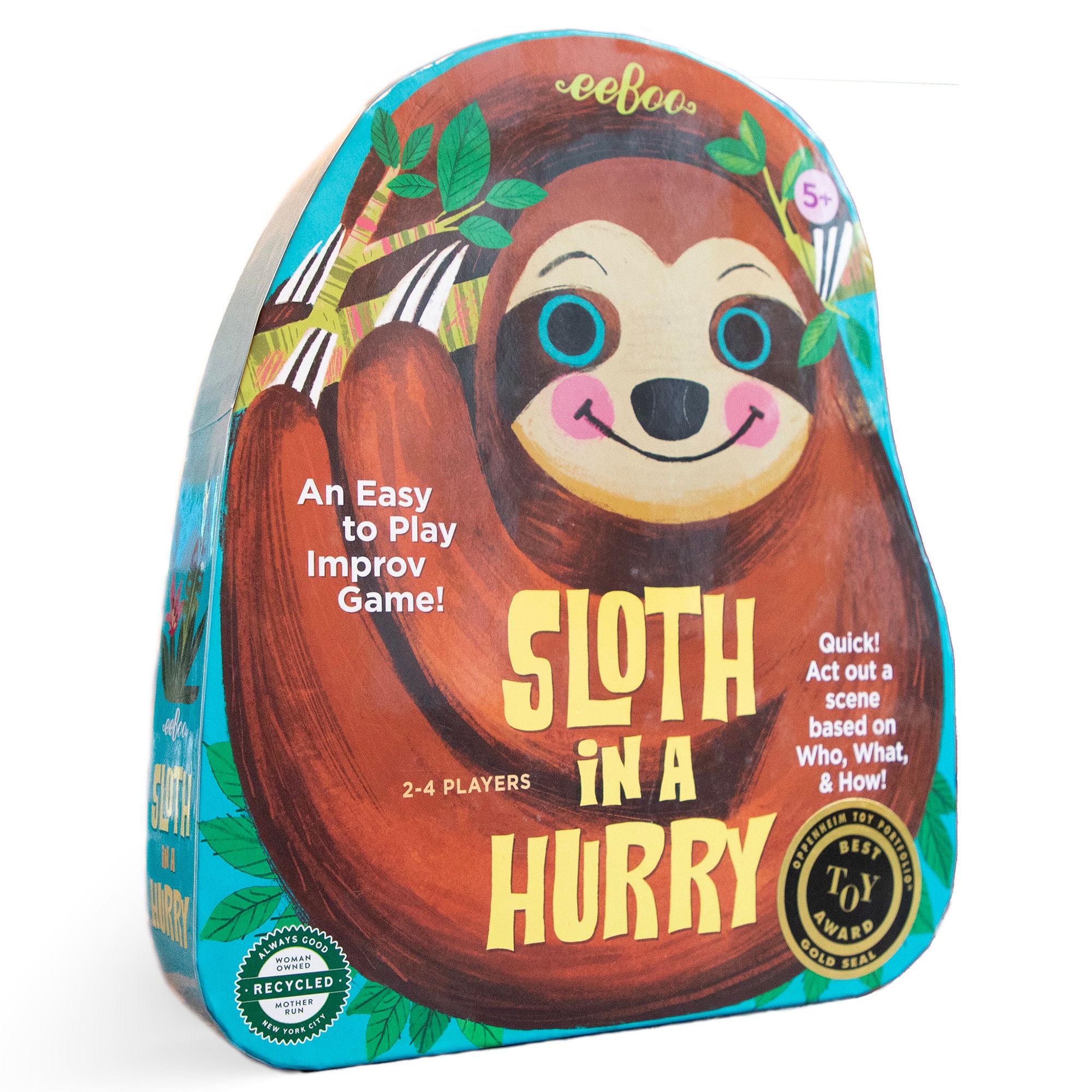 eeBoo Sloth in a Hurry Action Game