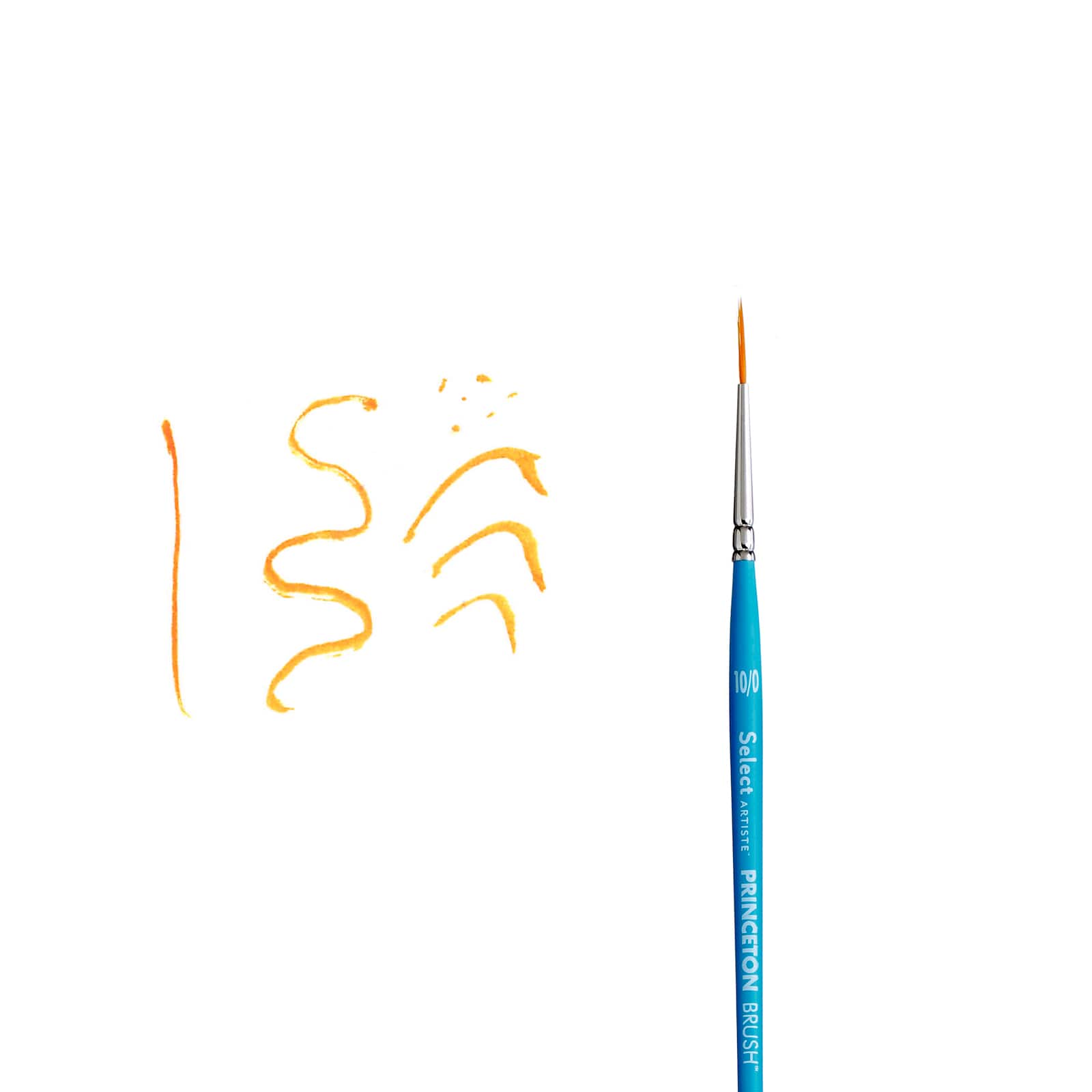 Princeton&#x2122; Select&#x2122; Artiste Series 3750 Short Handle Script Liner Brush