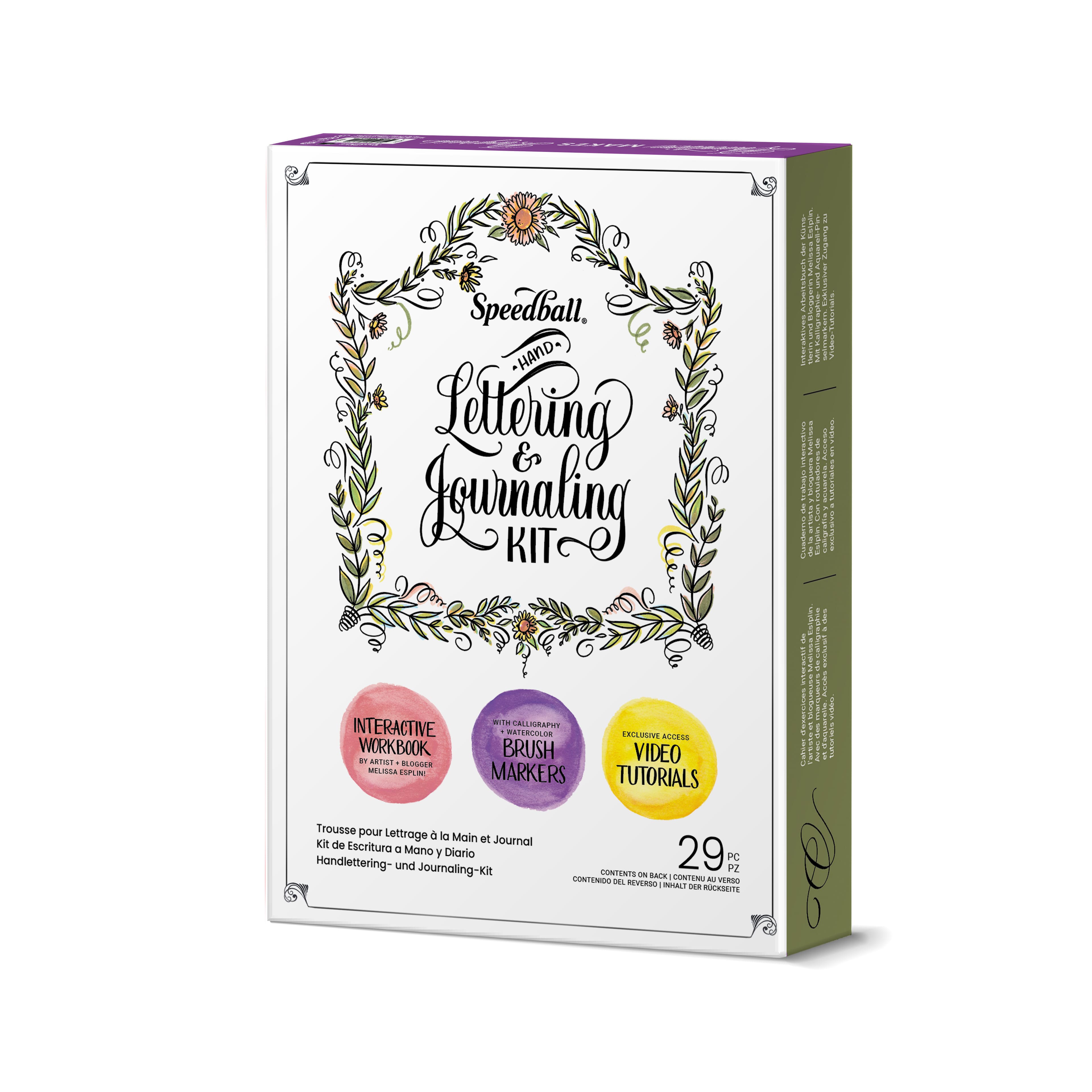 Speedball&#xAE; Hand Lettering &#x26; Journaling Kit