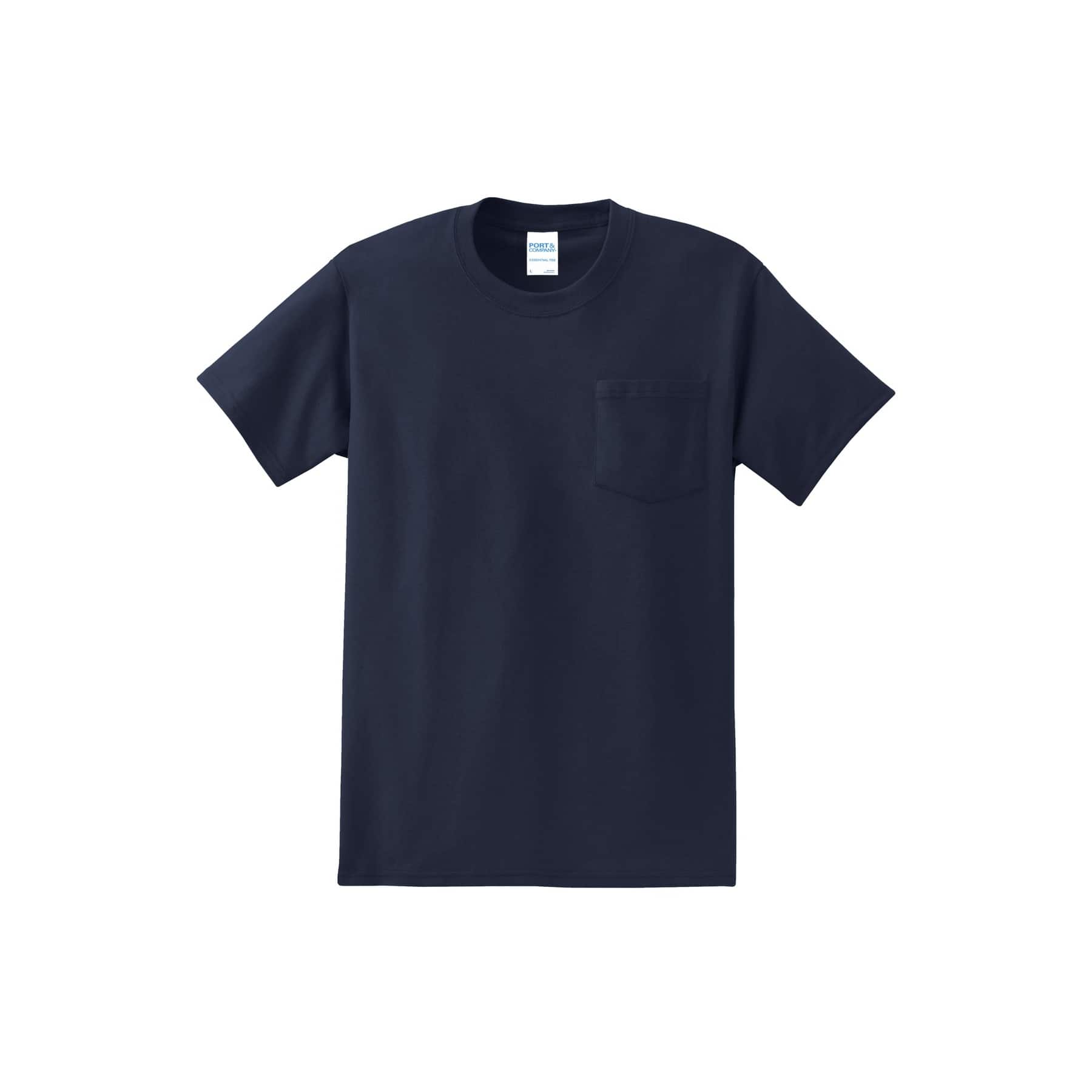 Port & Company® Essential Pocket T-Shirt | Michaels