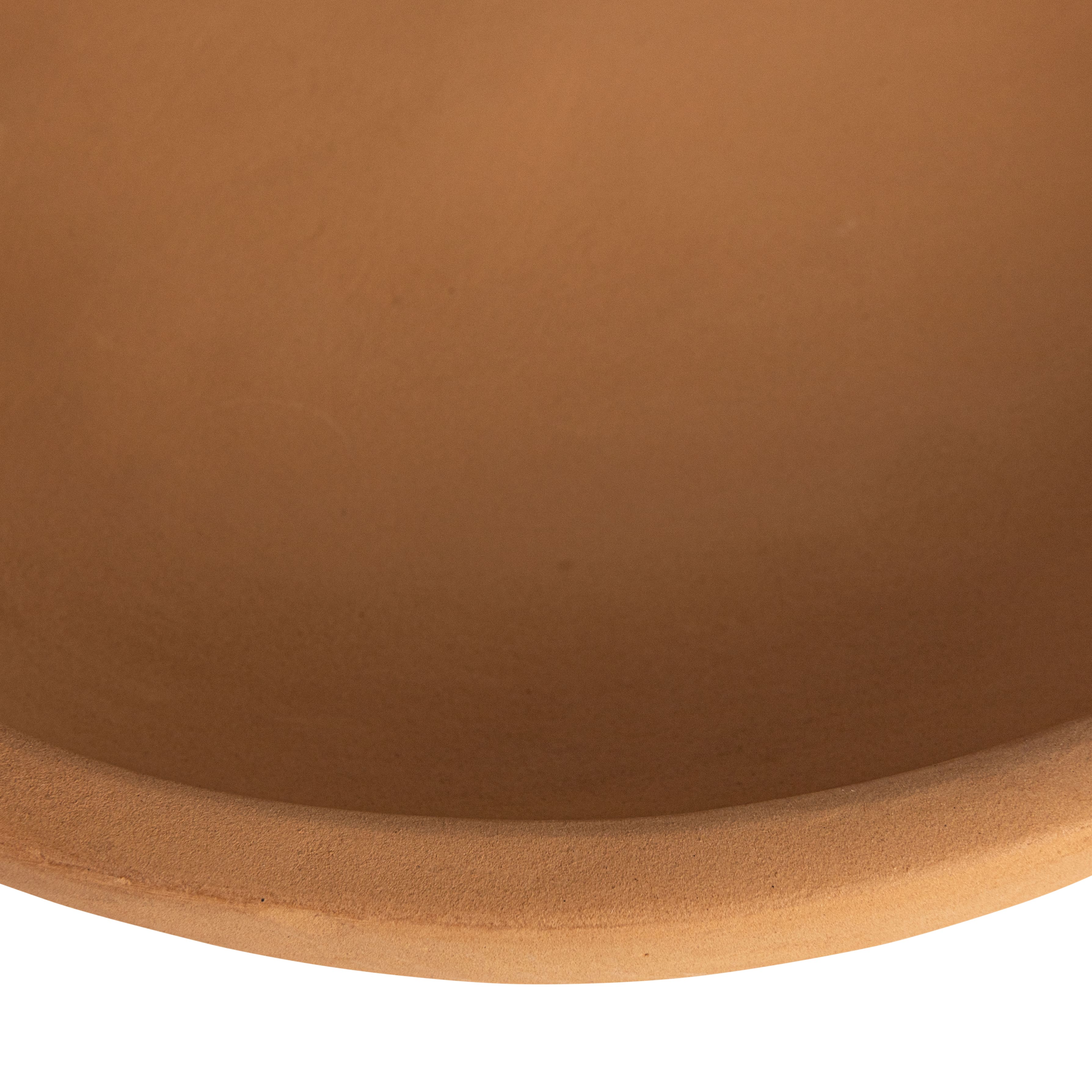 Hello Honey&#xAE; 10&#x22; Orange Terracotta Bowl