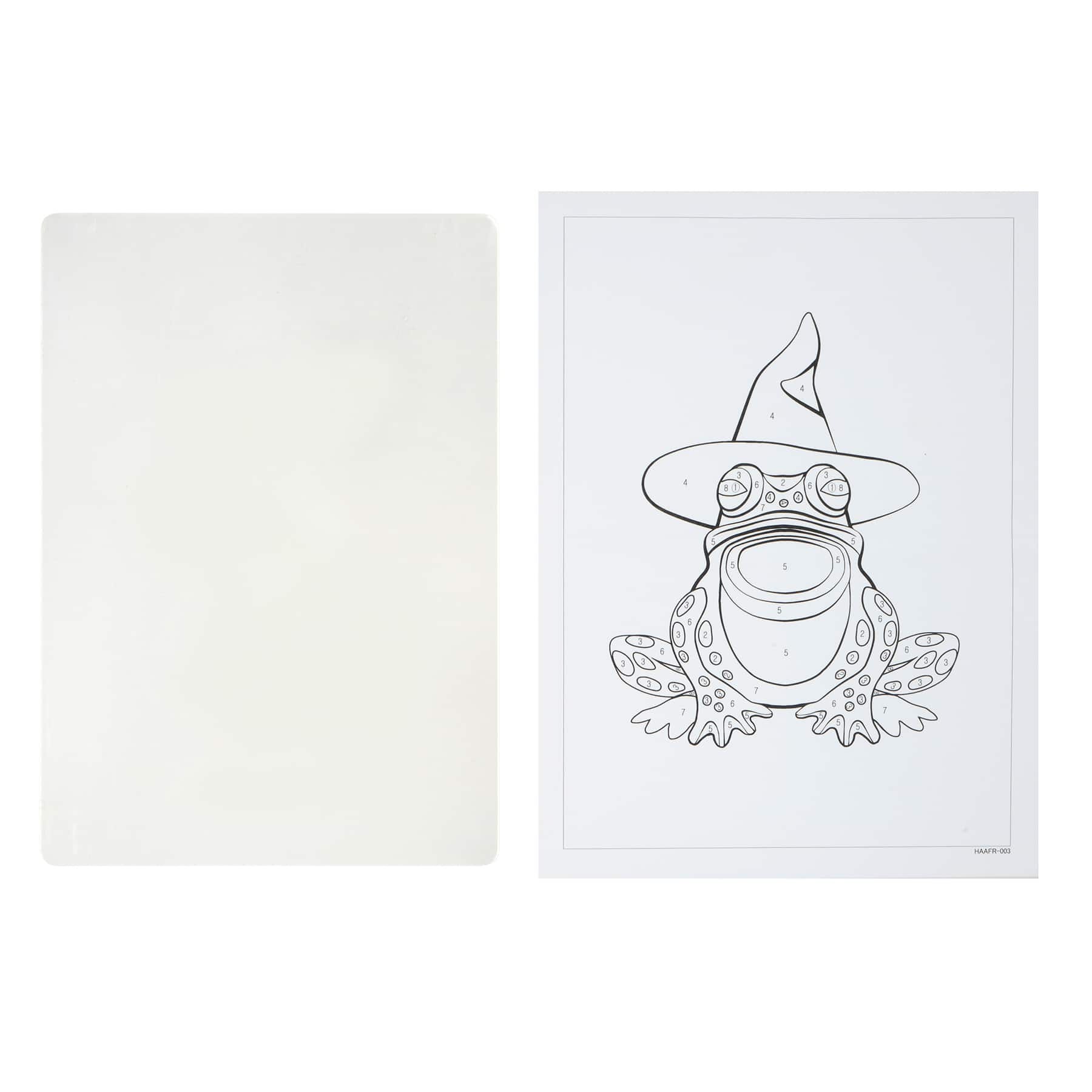 Frog Paint-by-Number Acrylic Surface Kit by Artist&#x27;s Loft&#xAE;