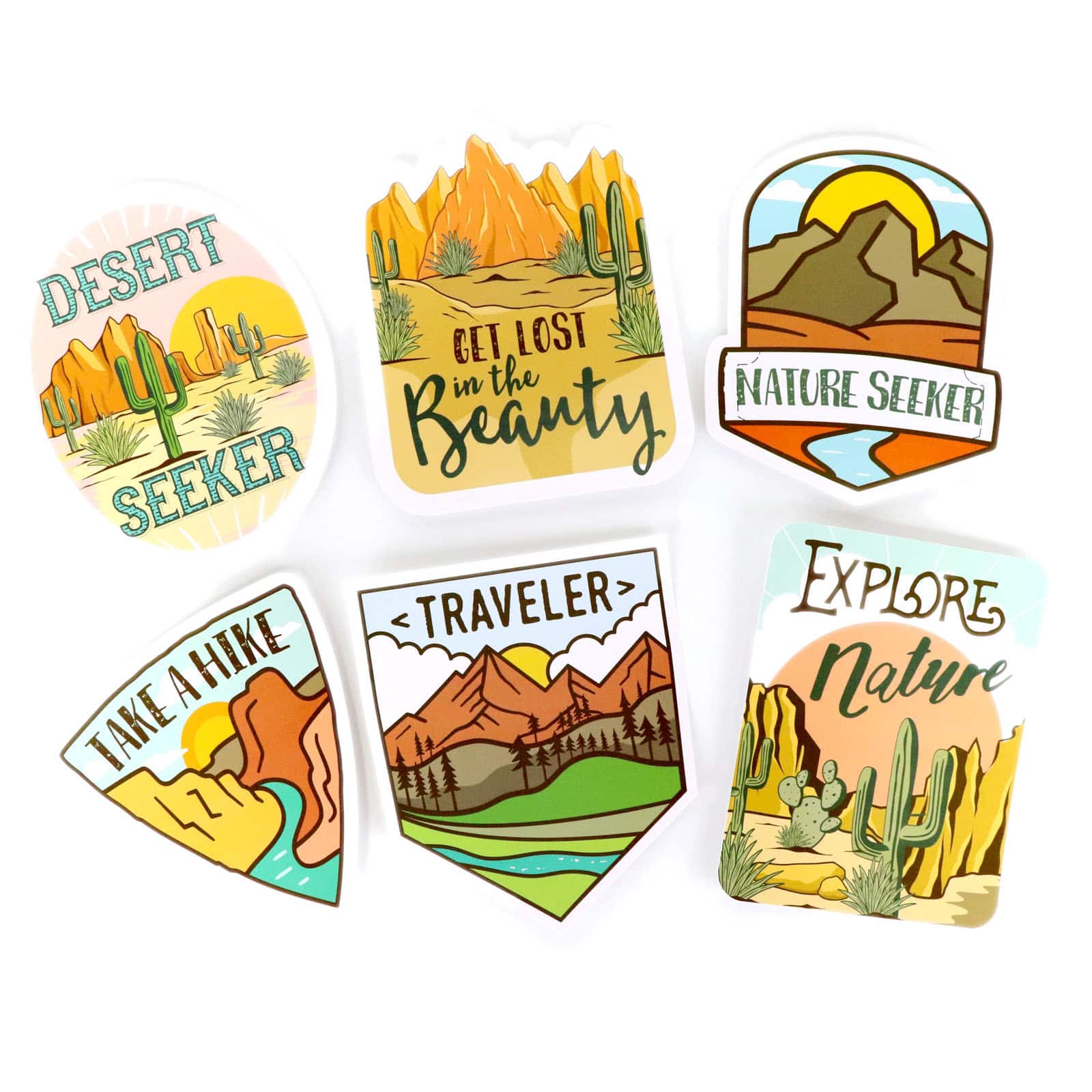 Desert Vinyl Die Cut Stickers by Recollections&#x2122;