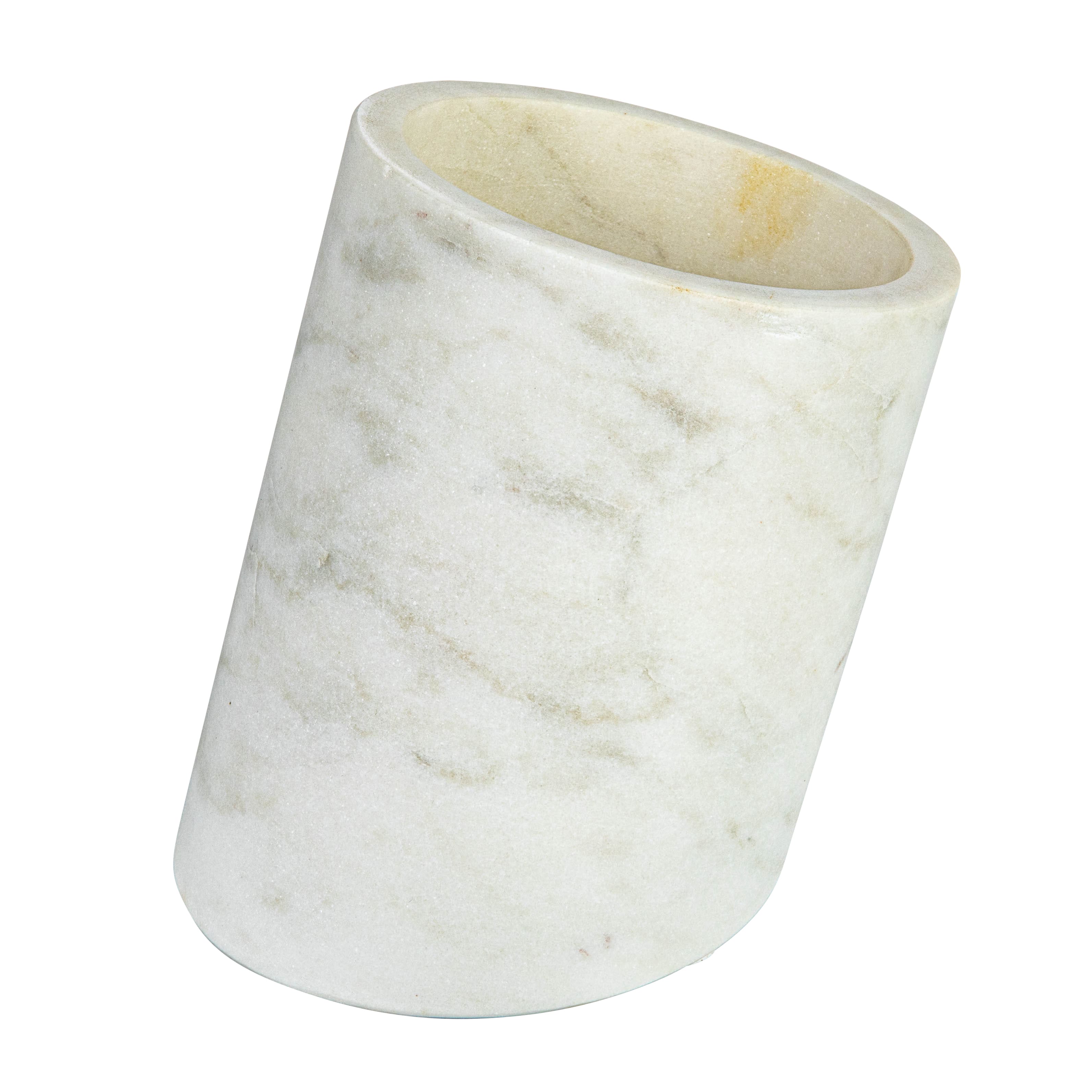 Hello Honey® 6" Minimalist Angled Marble Bottle Holder