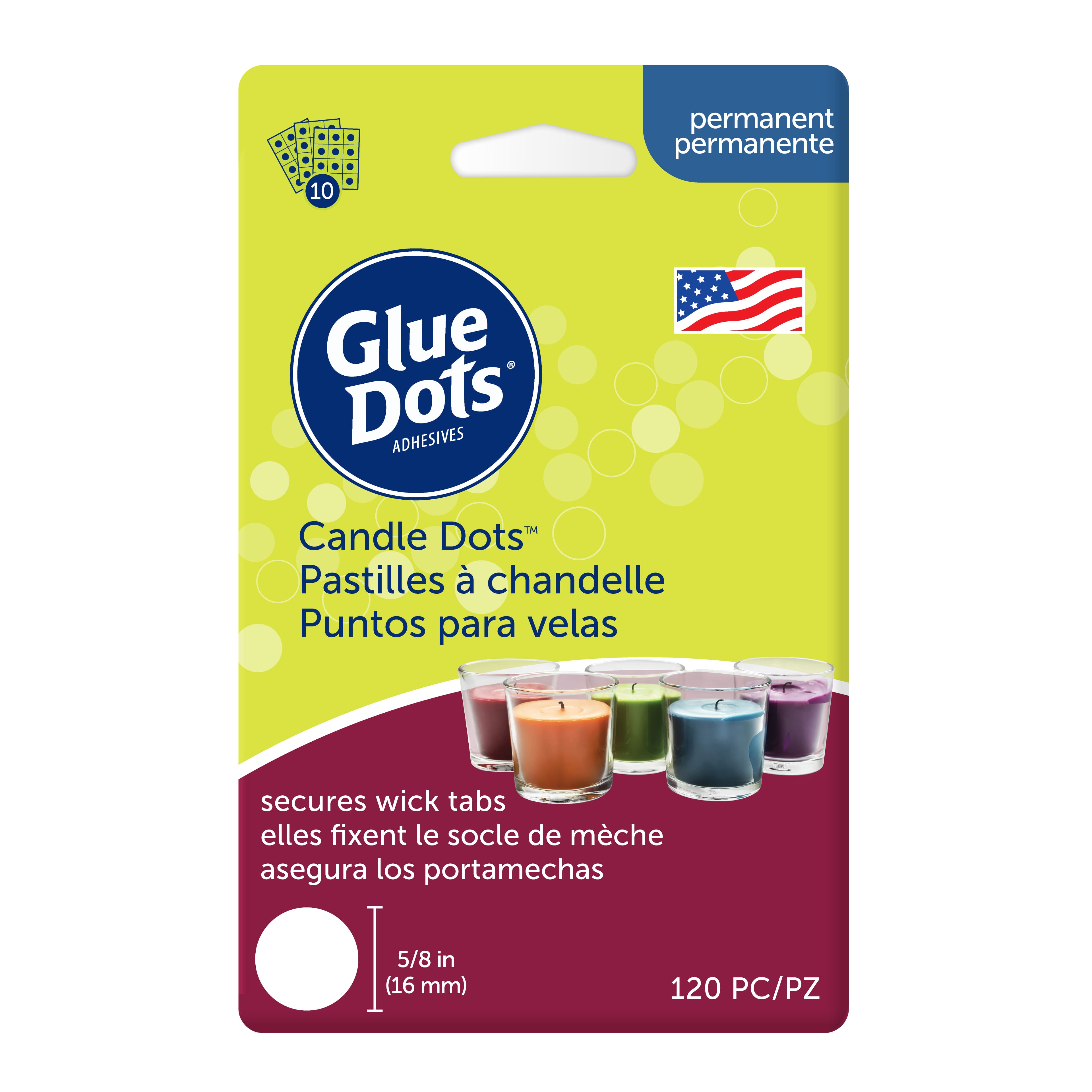 8 Packs: 120 ct. (960 total) Glue Dots&#xAE; Permanent Candle Dots&#x2122;