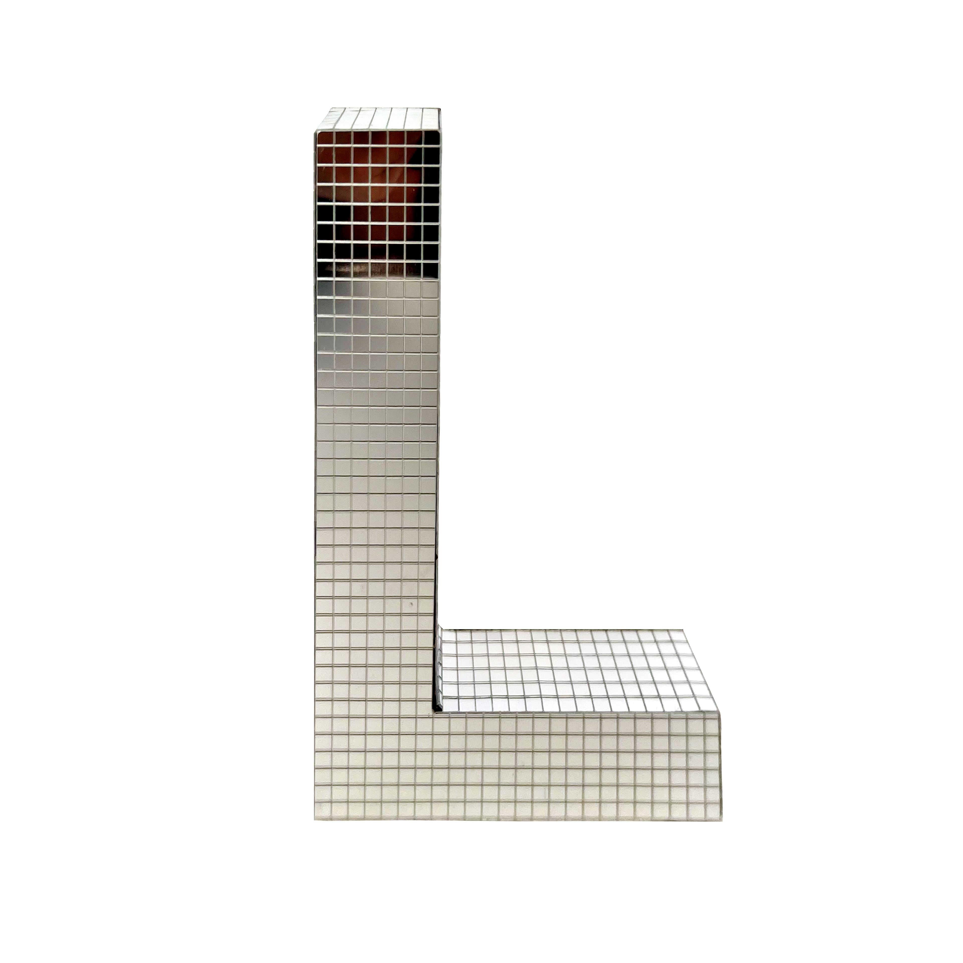 7.75" Silver Disco Monogram Letter by Ashland®