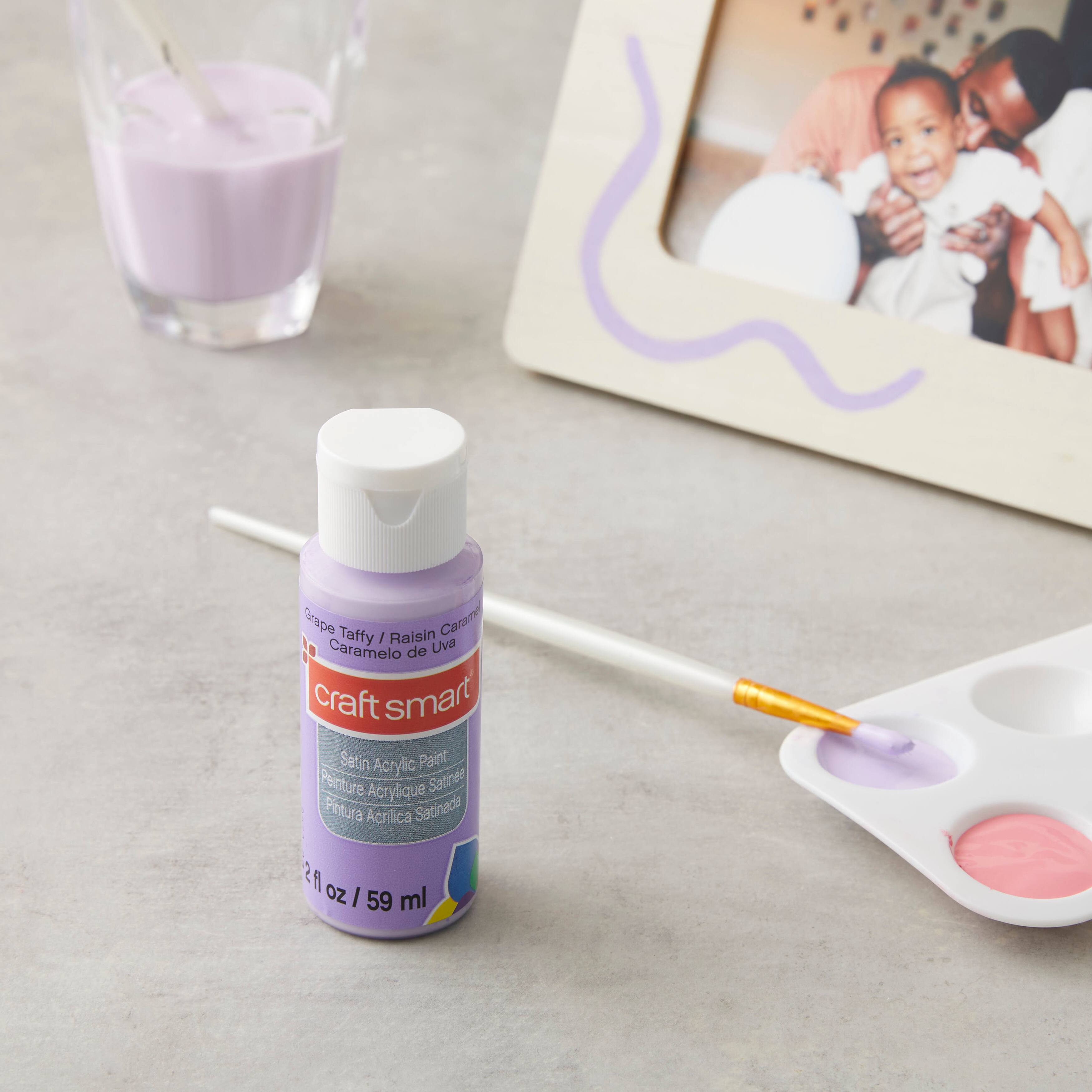 12 Pack: Satin Acrylic Paint by Craft Smart®, 2oz.