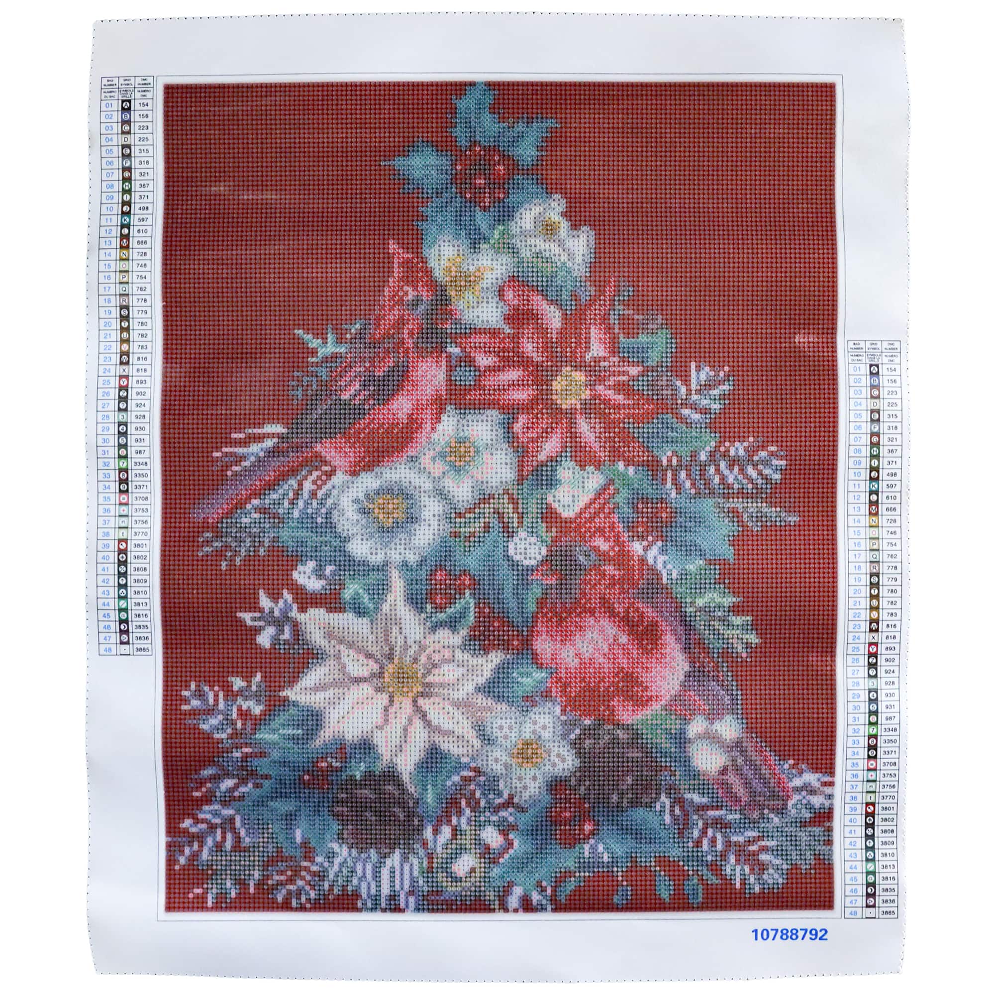 16&#x22; x 20&#x22; Cardinals Diamond Art Kit by Make Market&#xAE;
