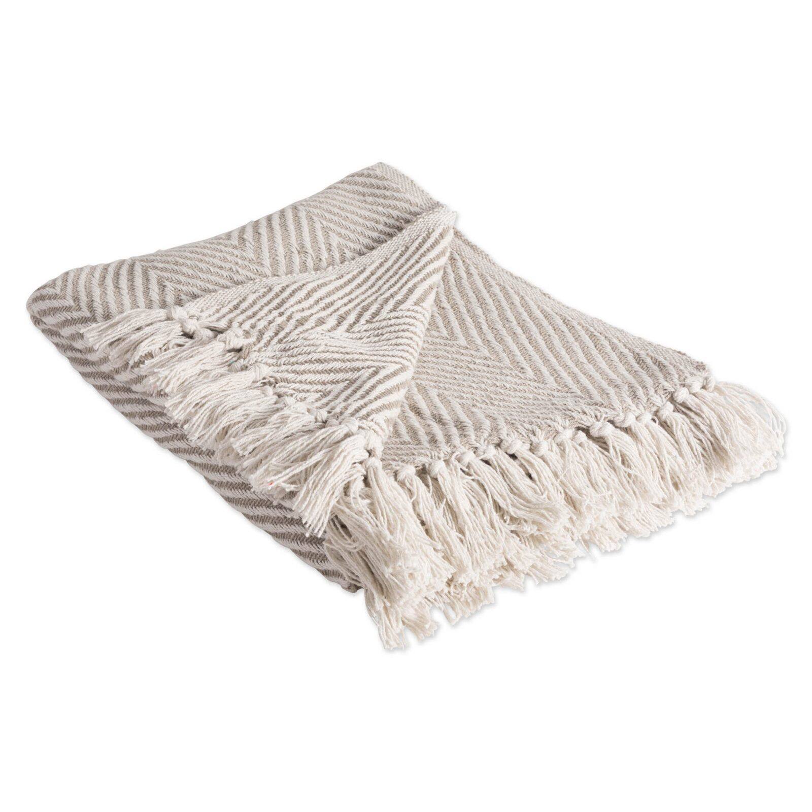 DII® Stone Urban Chevron Throw