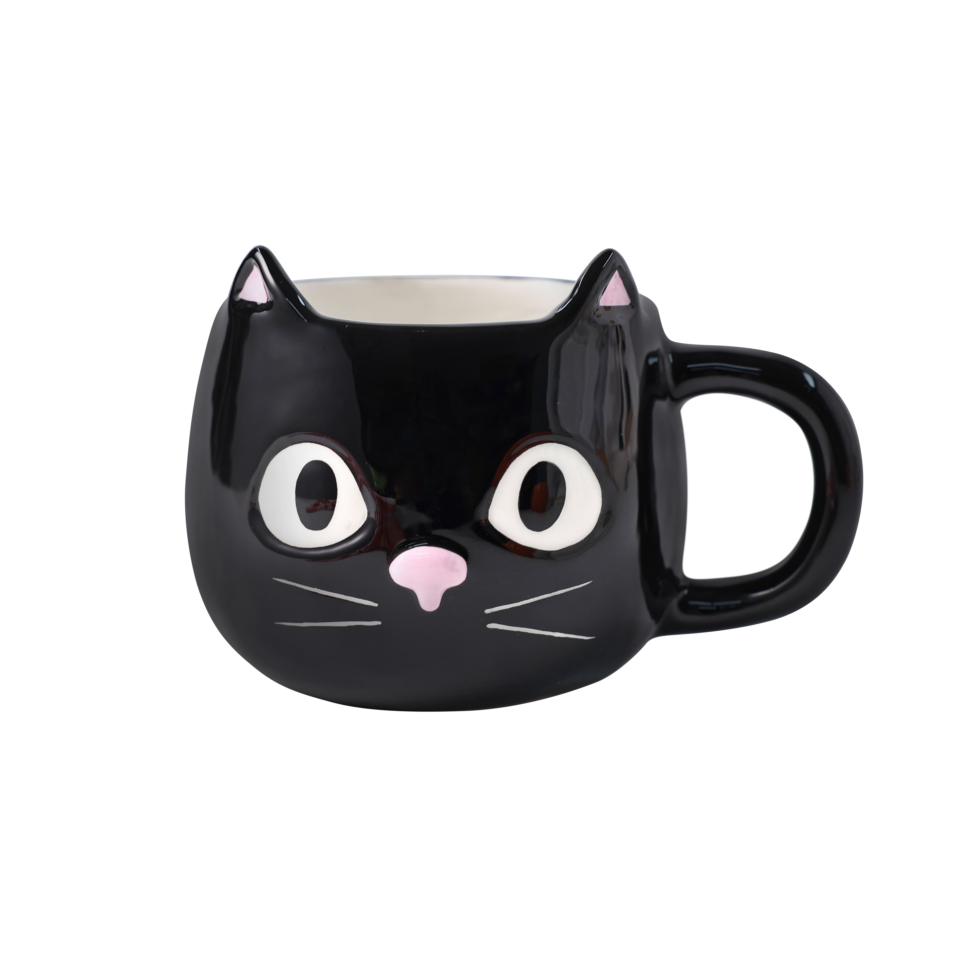 12oz. Black Cat Ceramic Mug by Ashland®