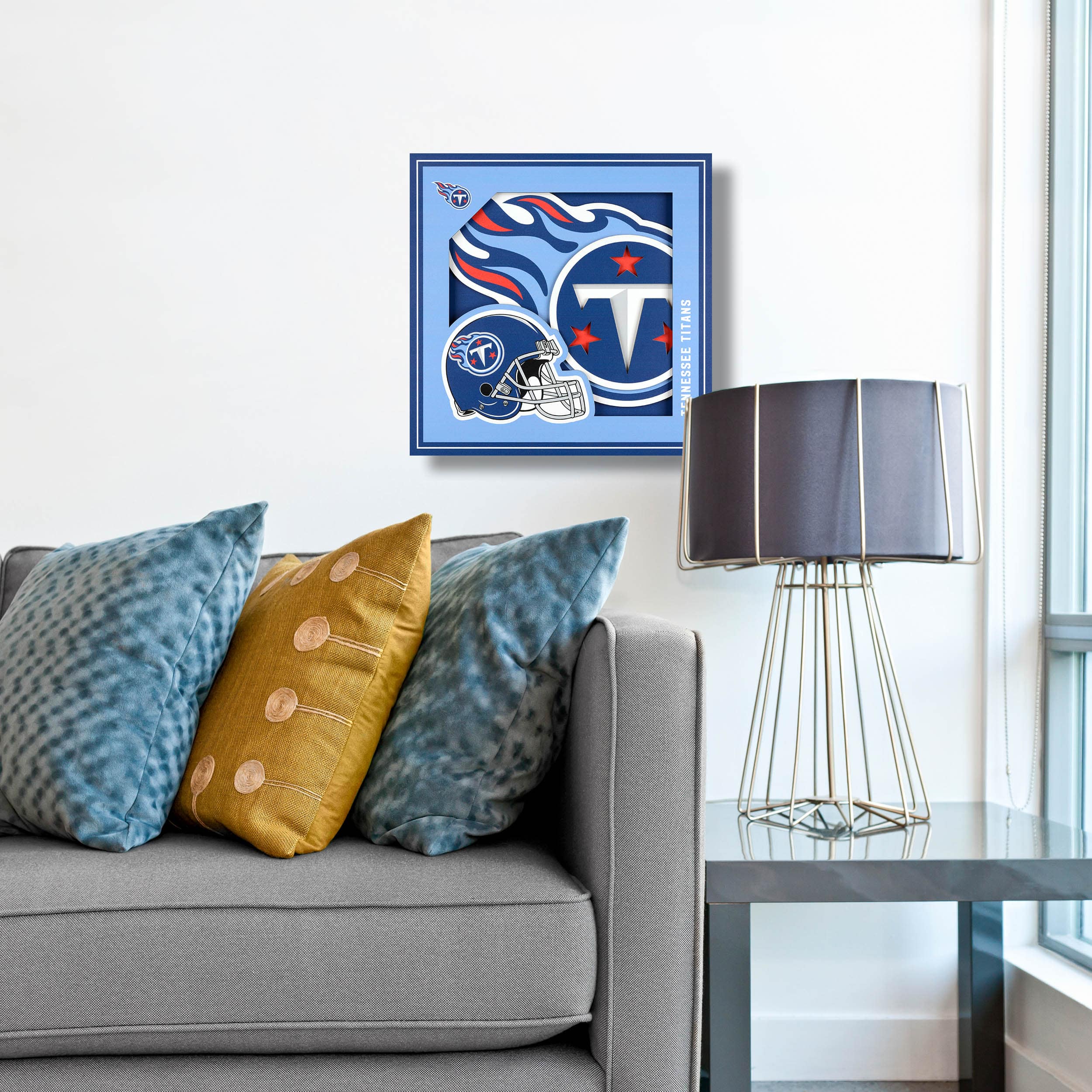 NFL 3D Logo Series Wall Art
