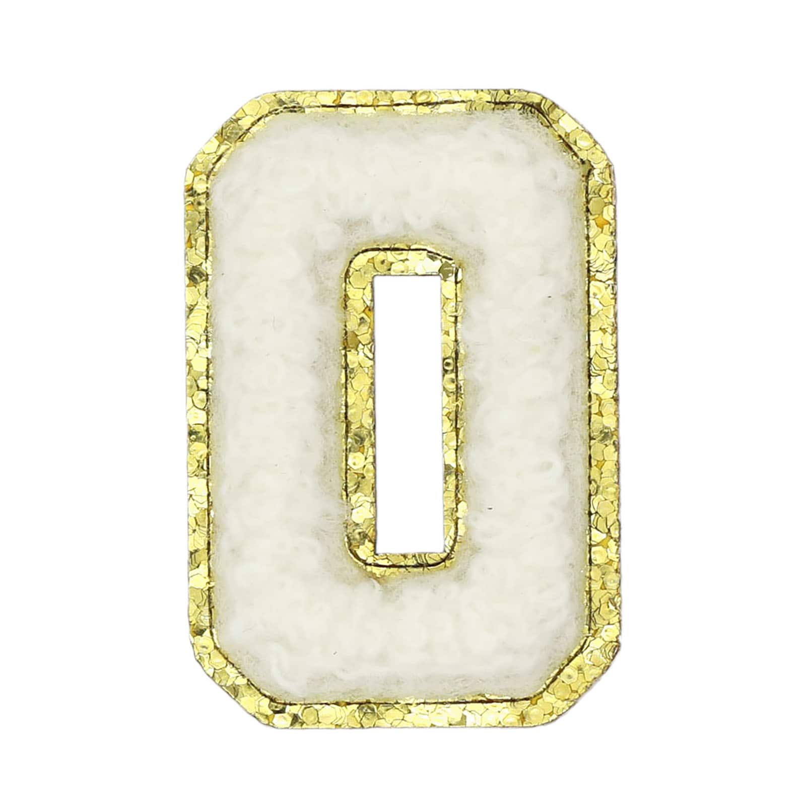 1.5&#x22; White Chenille Patch by Make Market&#xAE;