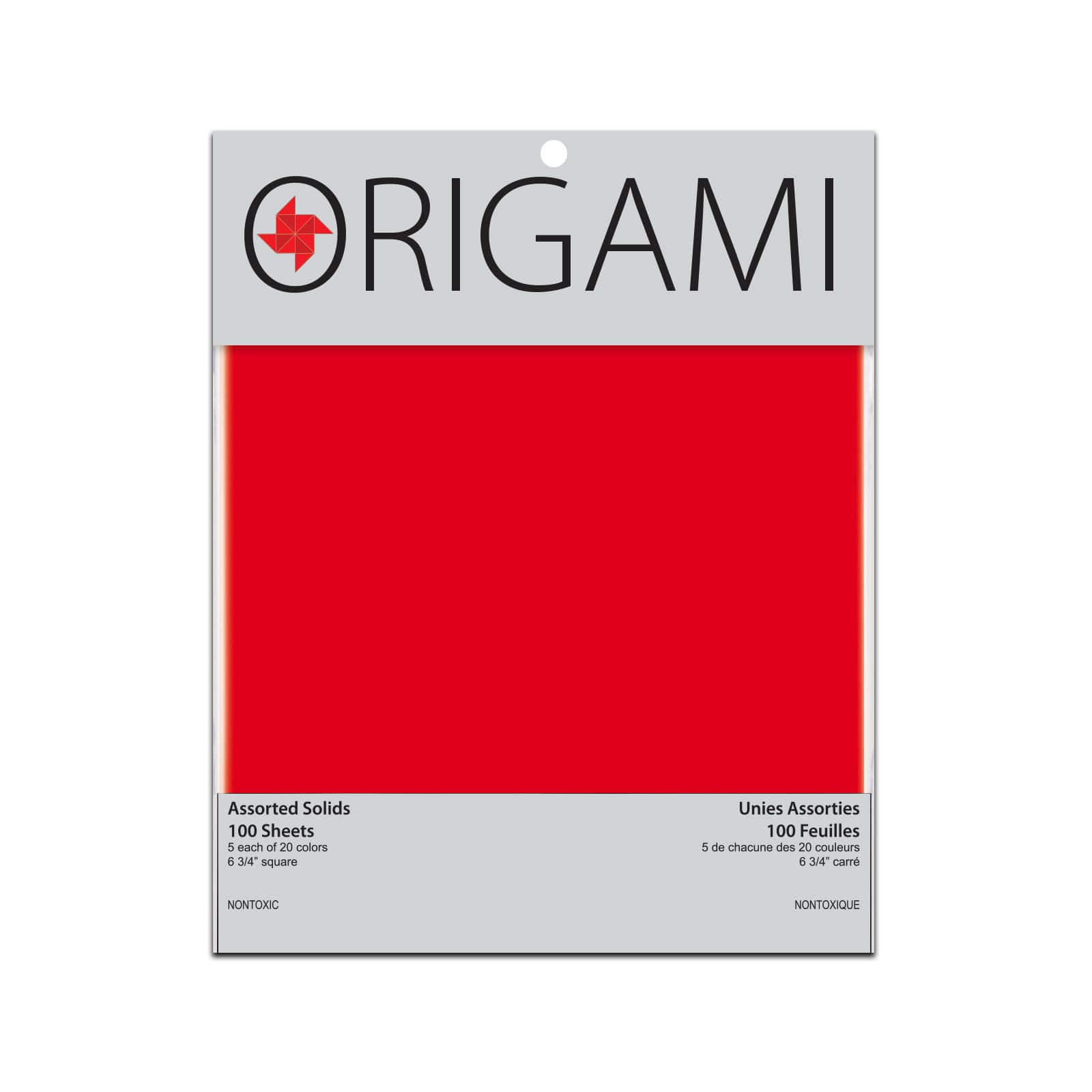Yasutomo 6.75&#x27;&#x27; Traditional Origami Paper, 100 Sheets