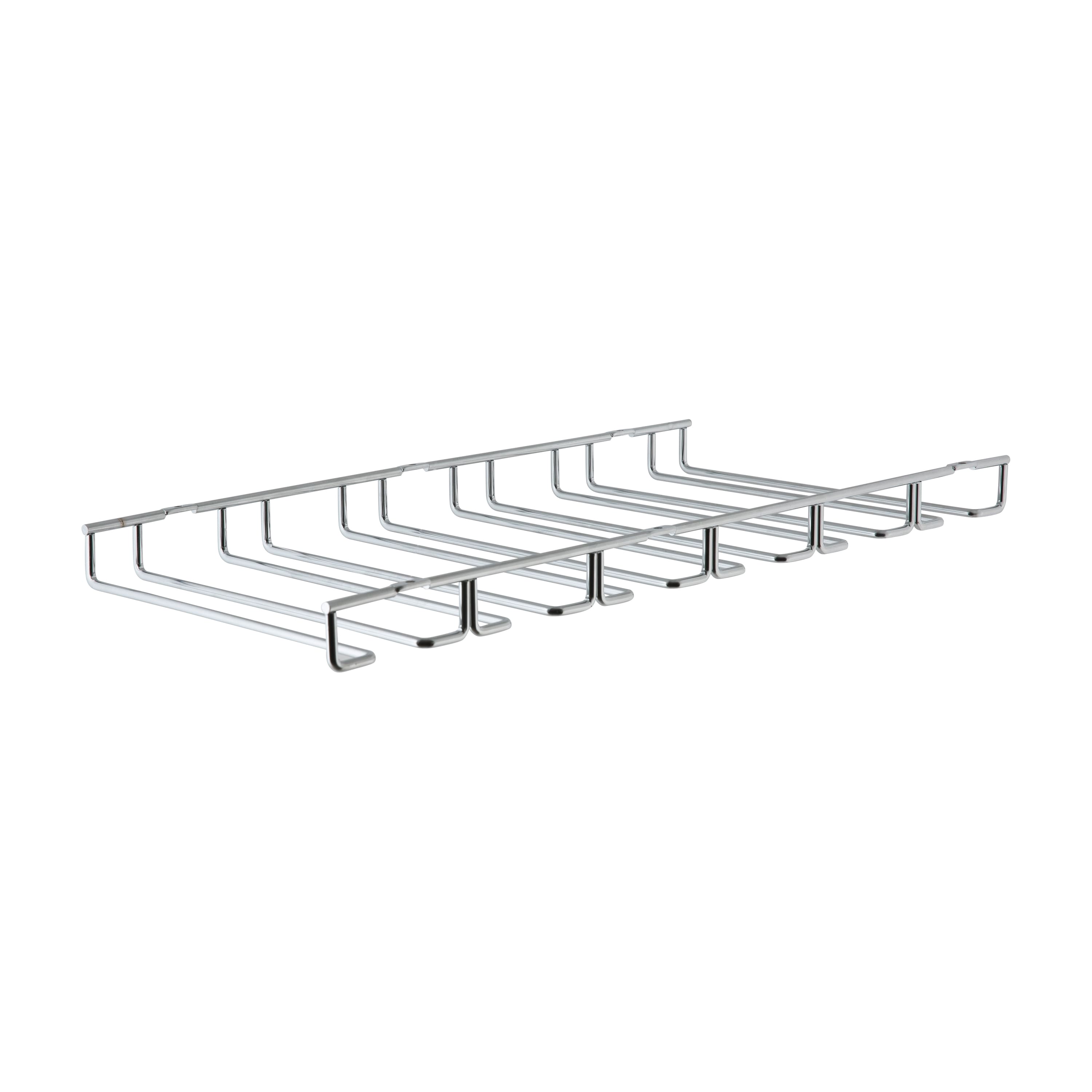 Organize It All Chrome Stemware Rack