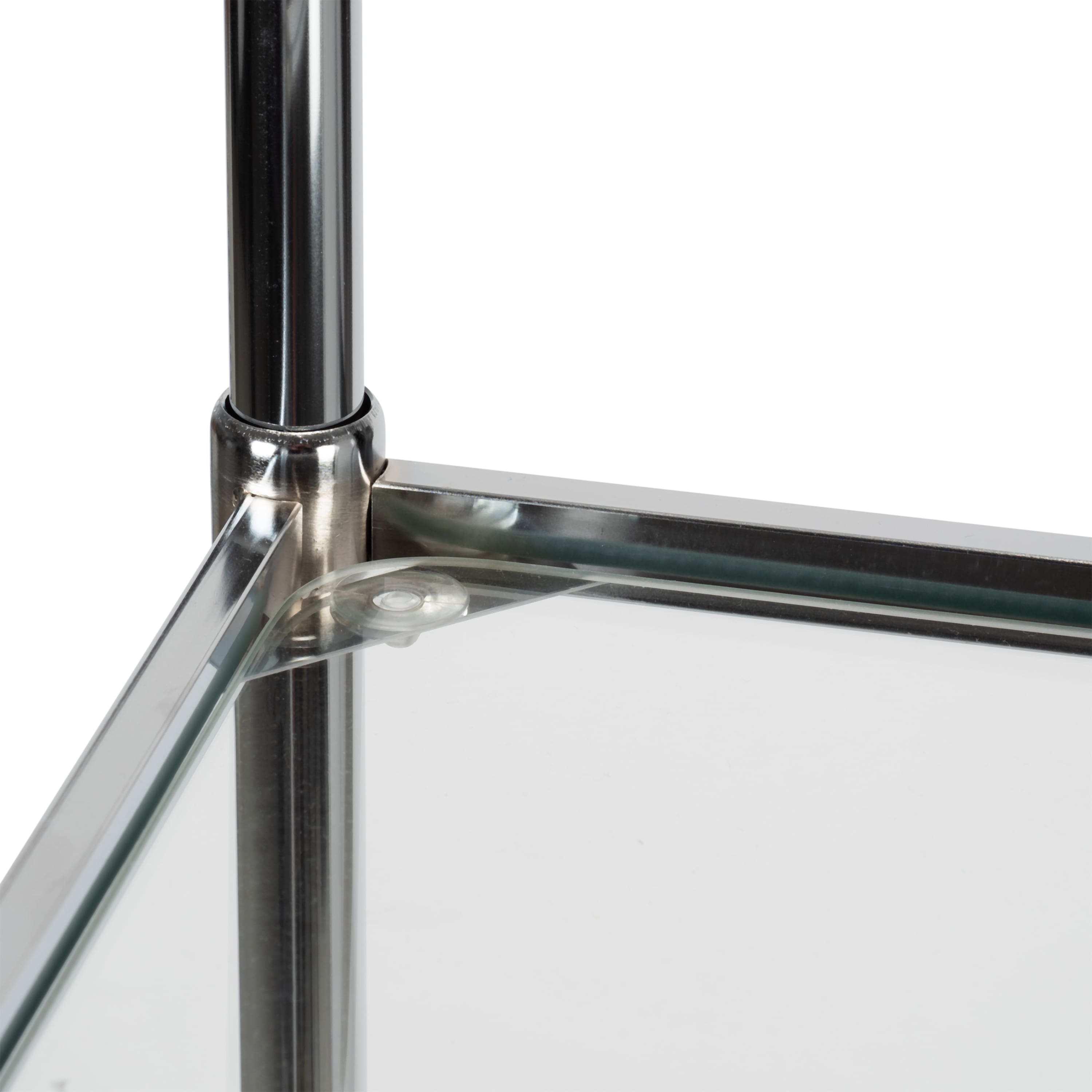 Organize It All 3-Tier Glass Shelf Space Saver