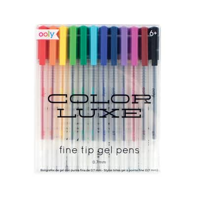 Color Luxe 12 Color Gel Pen Set | Michaels