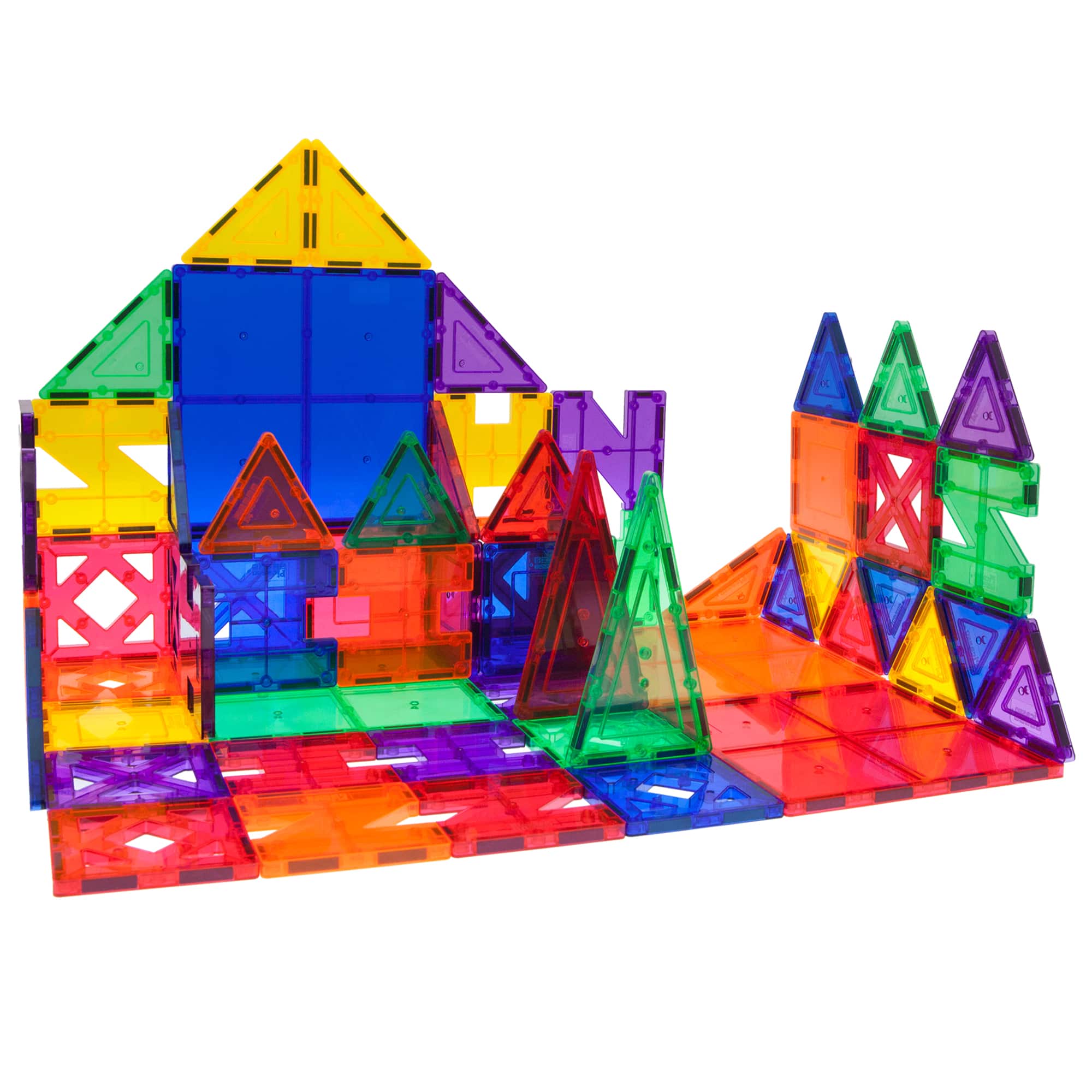 PicassoTiles&#xAE; 82 Piece Magnetic Tiles