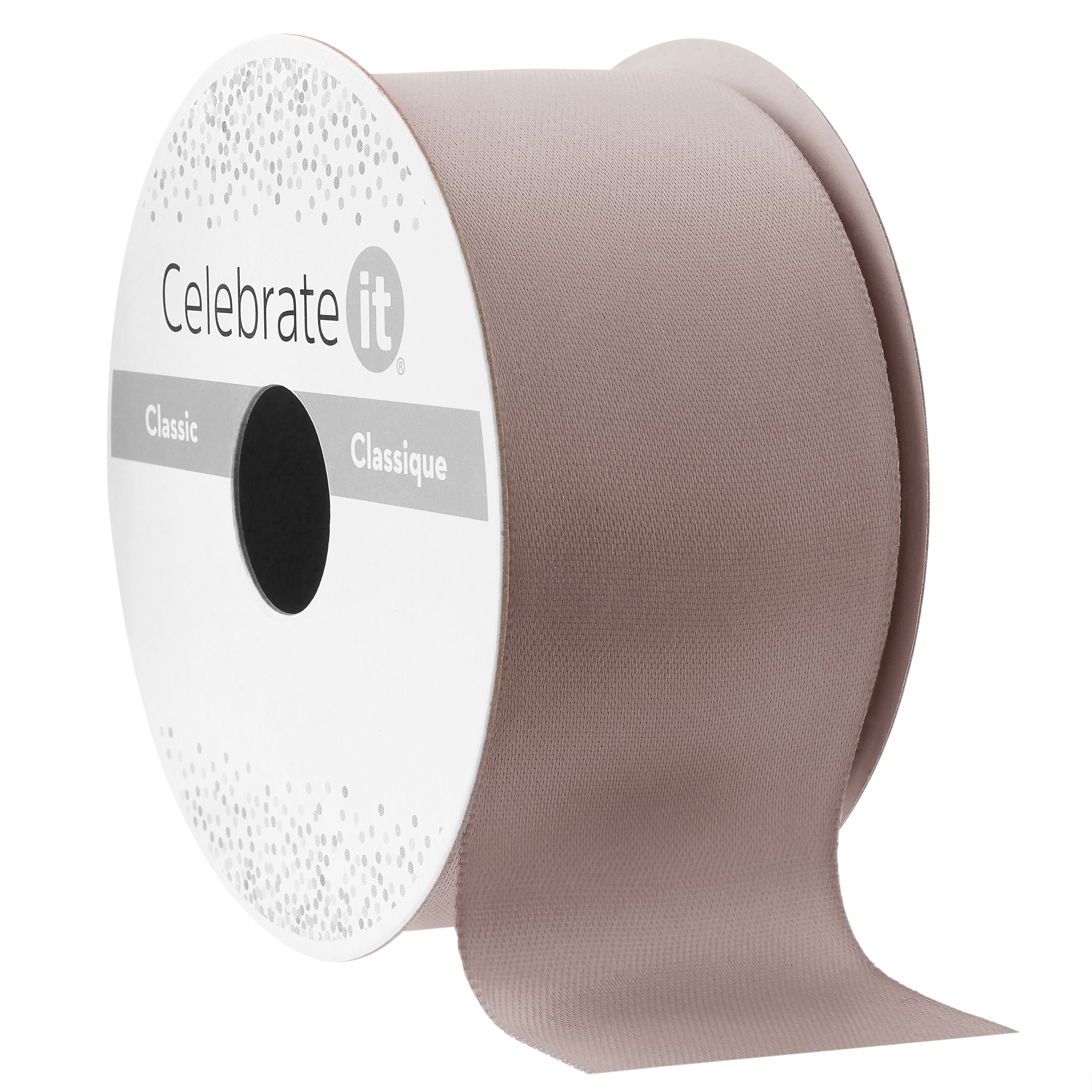 1.5&#x22; x 3yd. Satin Double Face Ribbon by Celebrate It&#x2122;