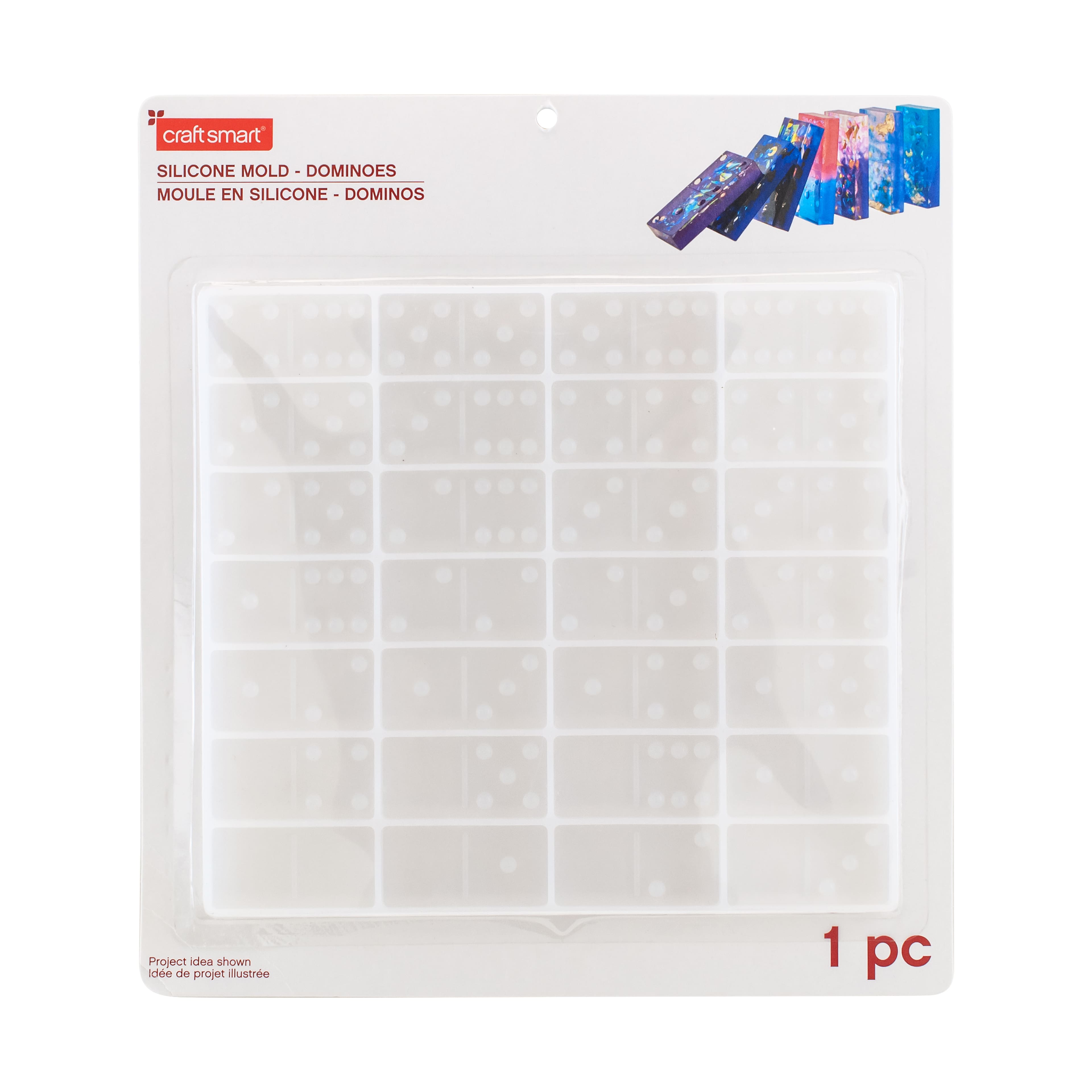 6 Pack: Dominoes Silicone Mold by Craft Smart®